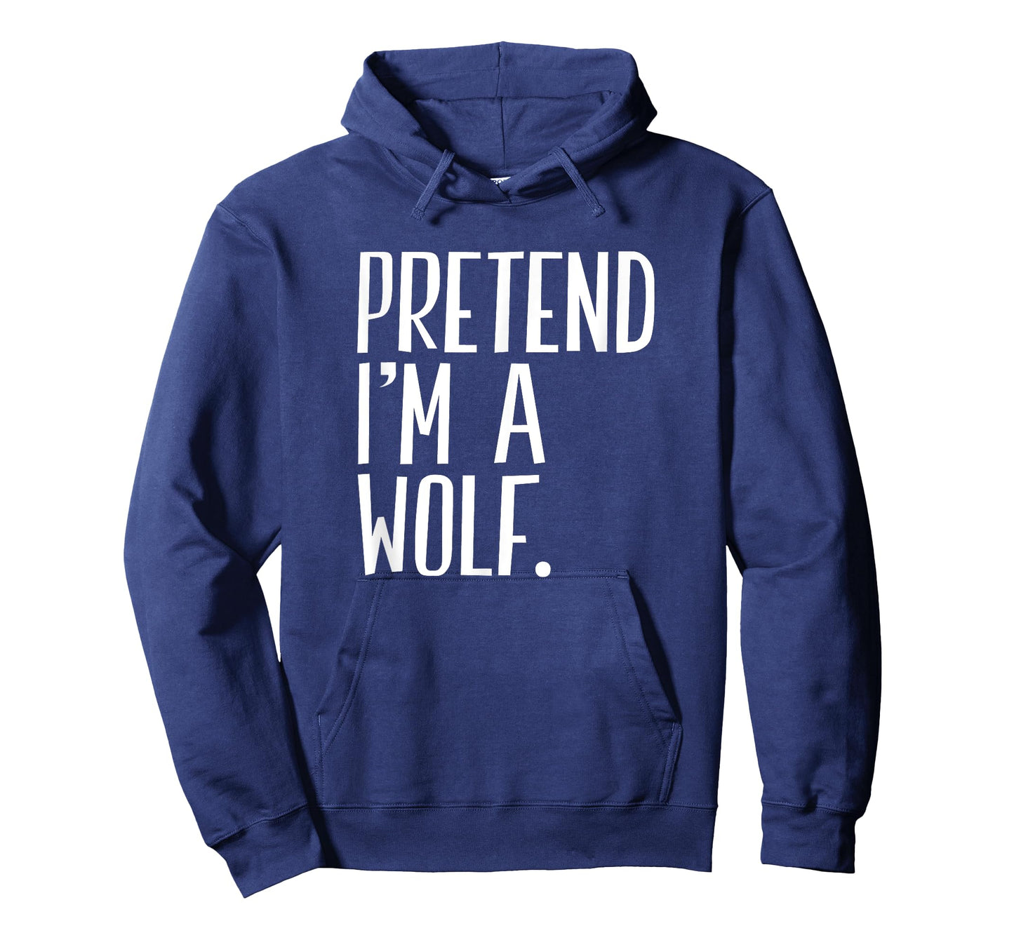 Pretend I'm A Wolf Funny Halloween Party T-Shirt