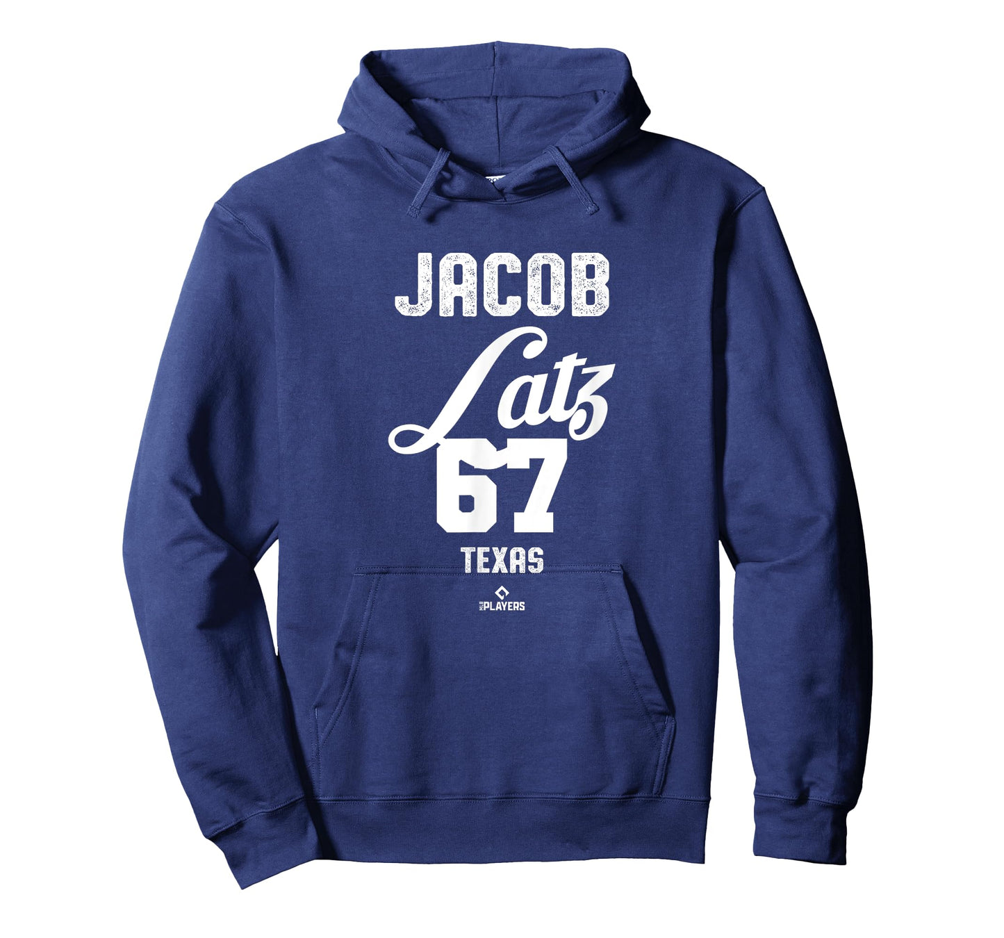 Jacob Latz 67 Texas Baseball Vintage MLBPA T-Shirt