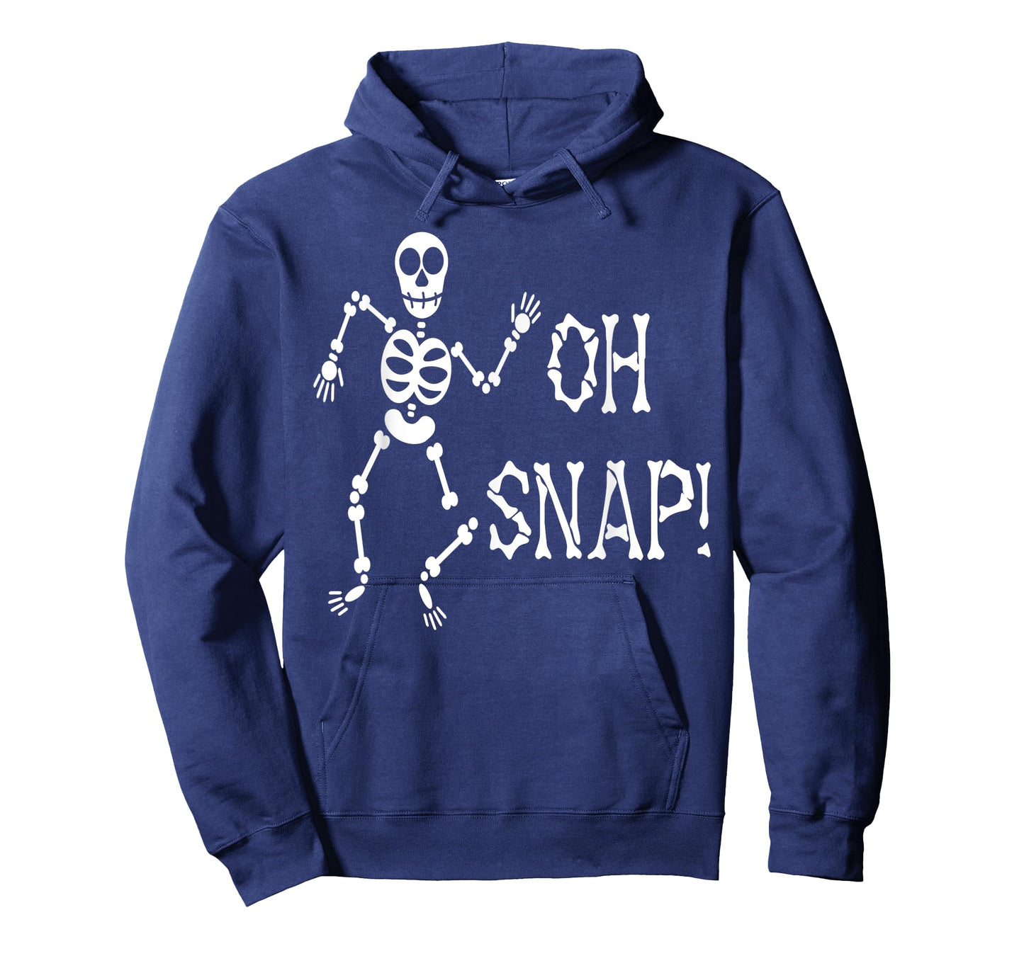 Oh Snap Funny Skeleton Halloween Skull Creepy Horror Gothic T-Shirt