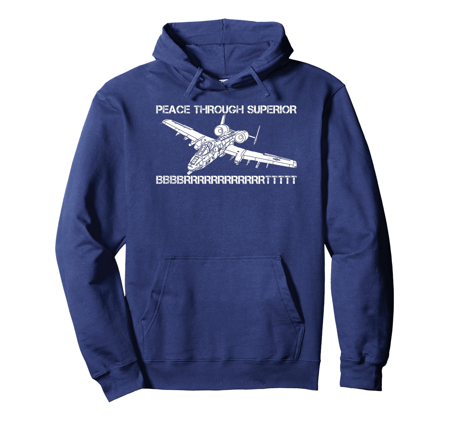 A-10 Warthog Thunderbolt Plane Meme BBBRRRTTT Funny Joke T-Shirt