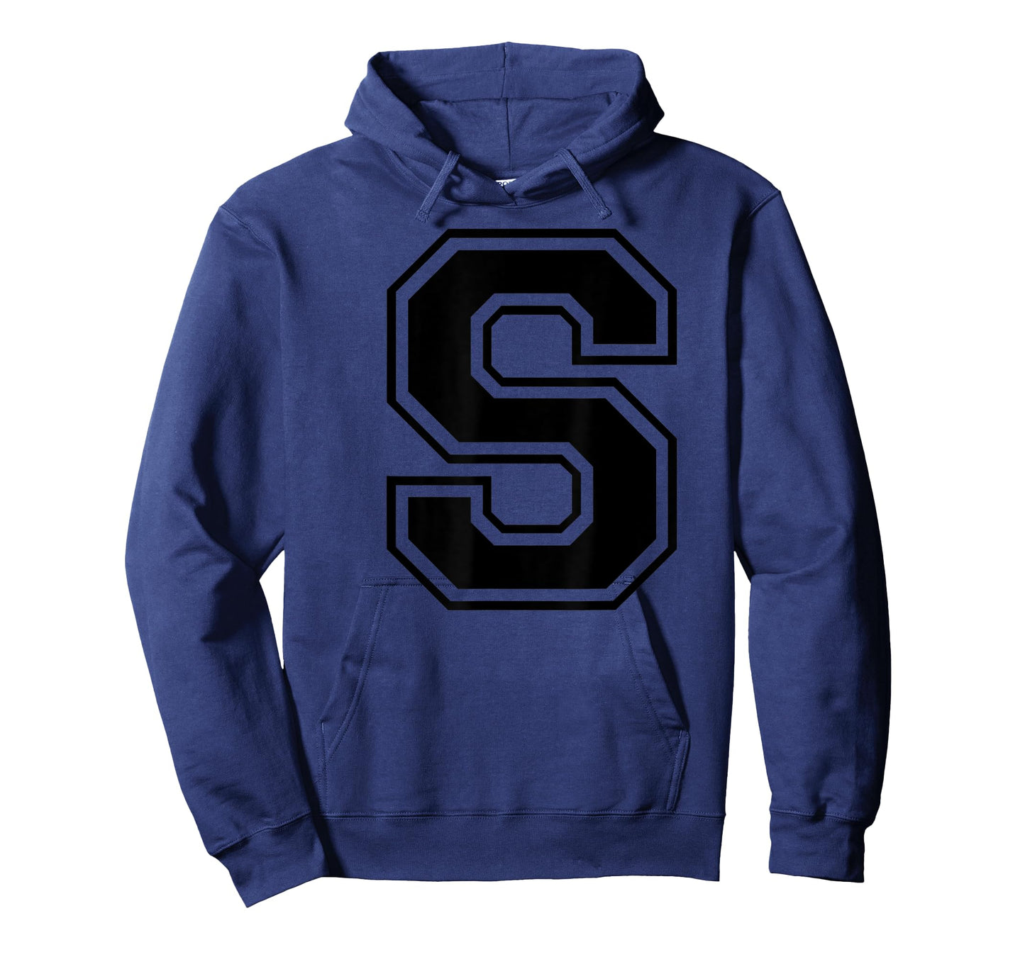 Letter S Capital Alphabet College Varsity Monogram Club T-Shirt