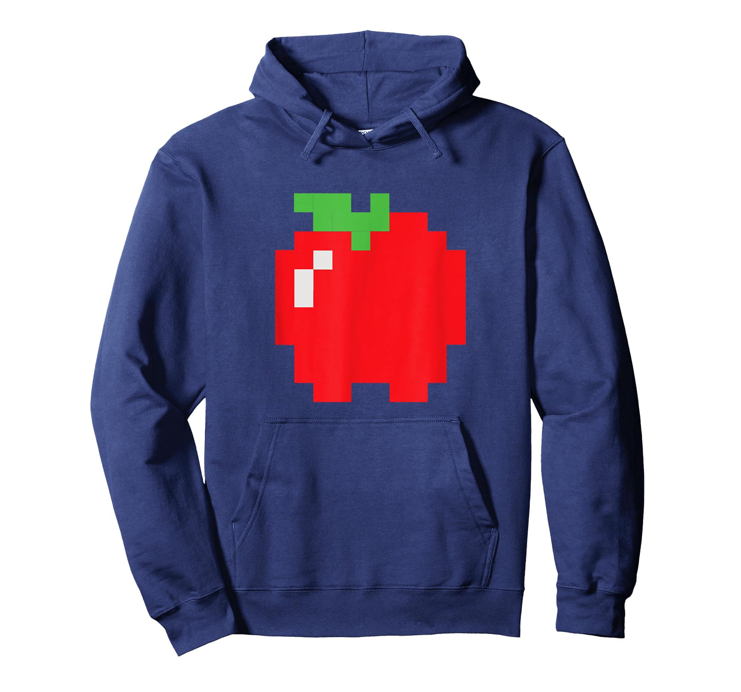 Pixel Apple 80s Video Game Halloween Group Costume T-Shirt