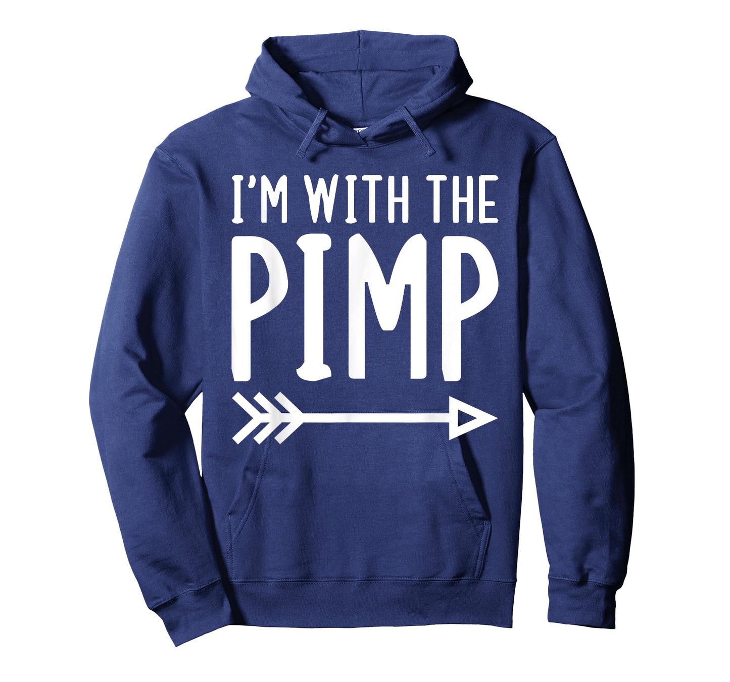 I'm With The Pimp Funny Matching Halloween Couple Costume T-Shirt