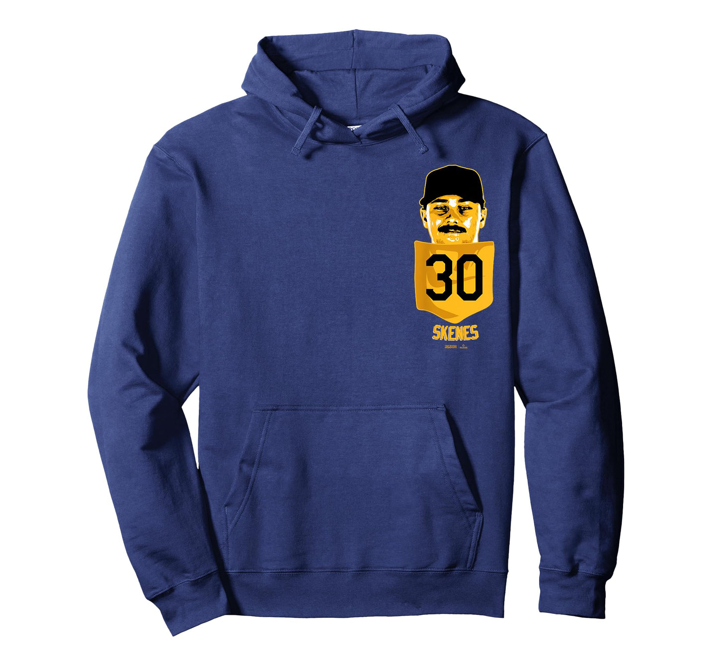 Paul Skenes Pittsburgh Baseball Pocket Tee MLBPA T-Shirt