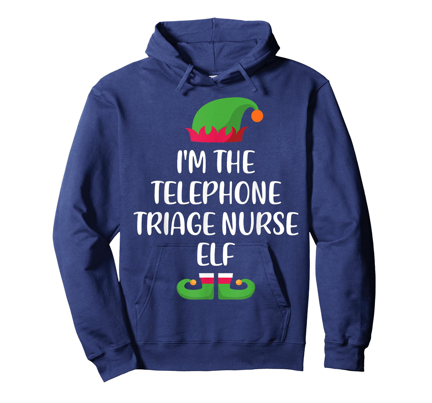 Telephone Triage Nurse Elf Family Matching Christmas Xmas T-Shirt