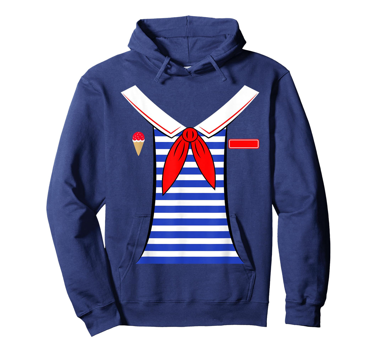 Funny Ice Cream Parlor Scoops Ahoy Costume Men Women Gift T-Shirt