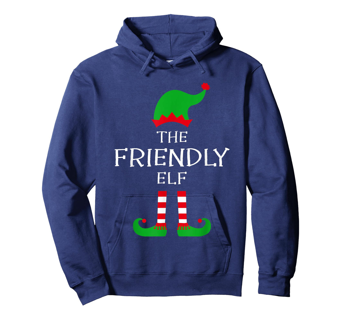 The Friendly Elf Matching Family Group Idea Funny Christmas T-Shirt