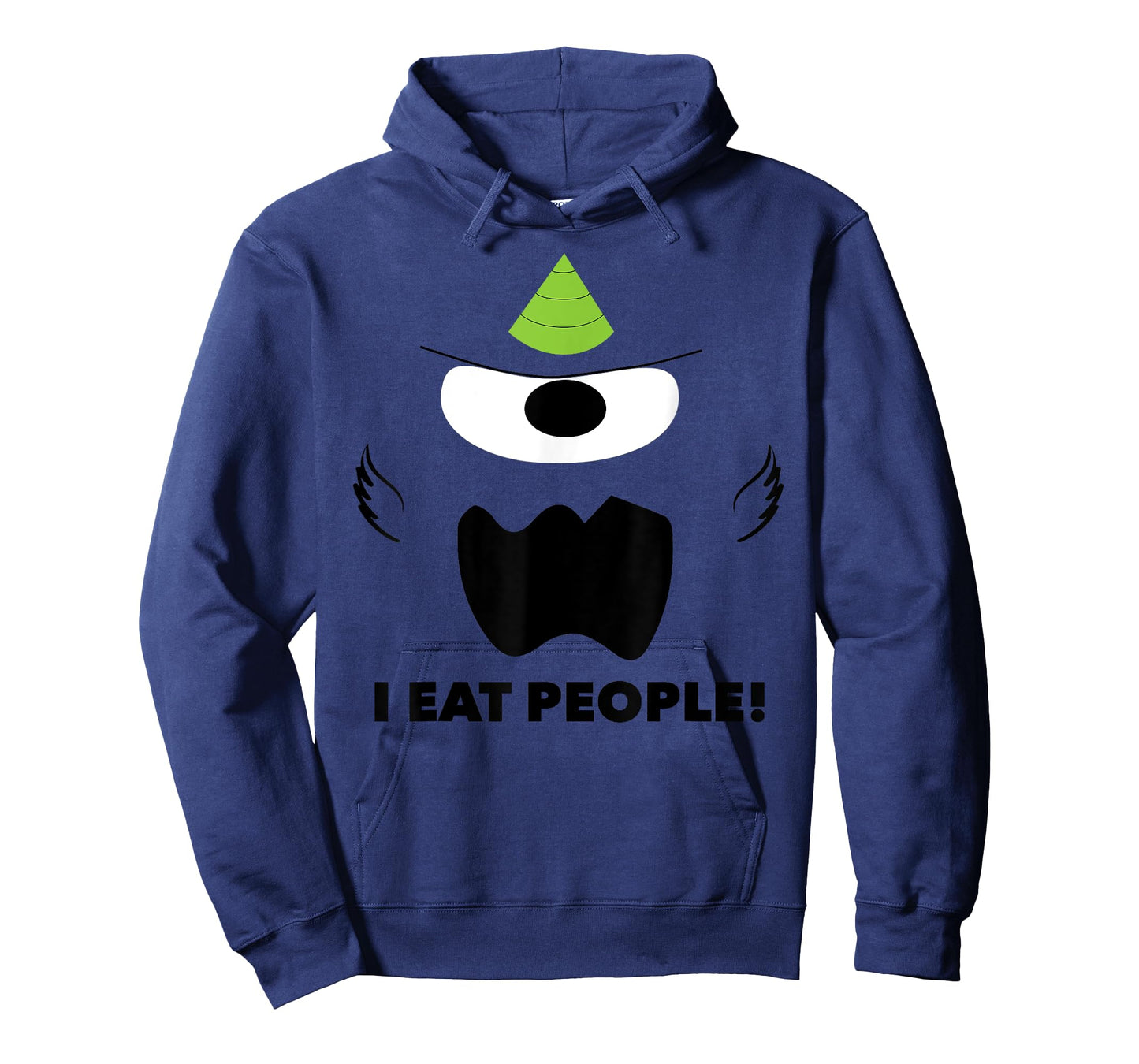 One Eyed One Horned People Eater Simple Minimalist Costume T-Shirt