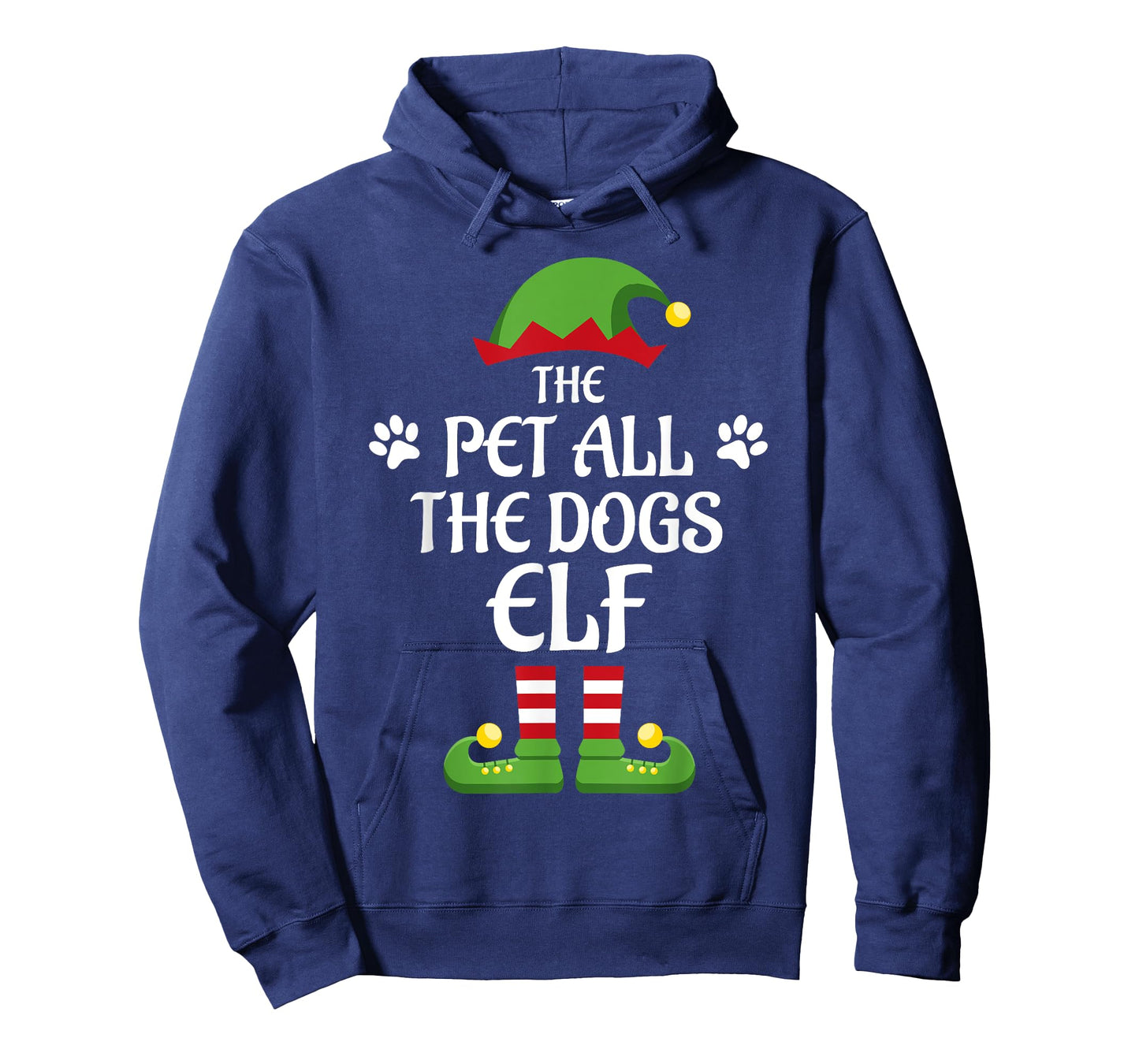 Pet All The Dogs Elf Family Matching Group Christmas T-Shirt