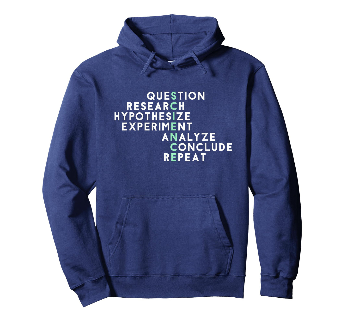 Acrostic Scientific Method Research Experiment Science T-Shirt