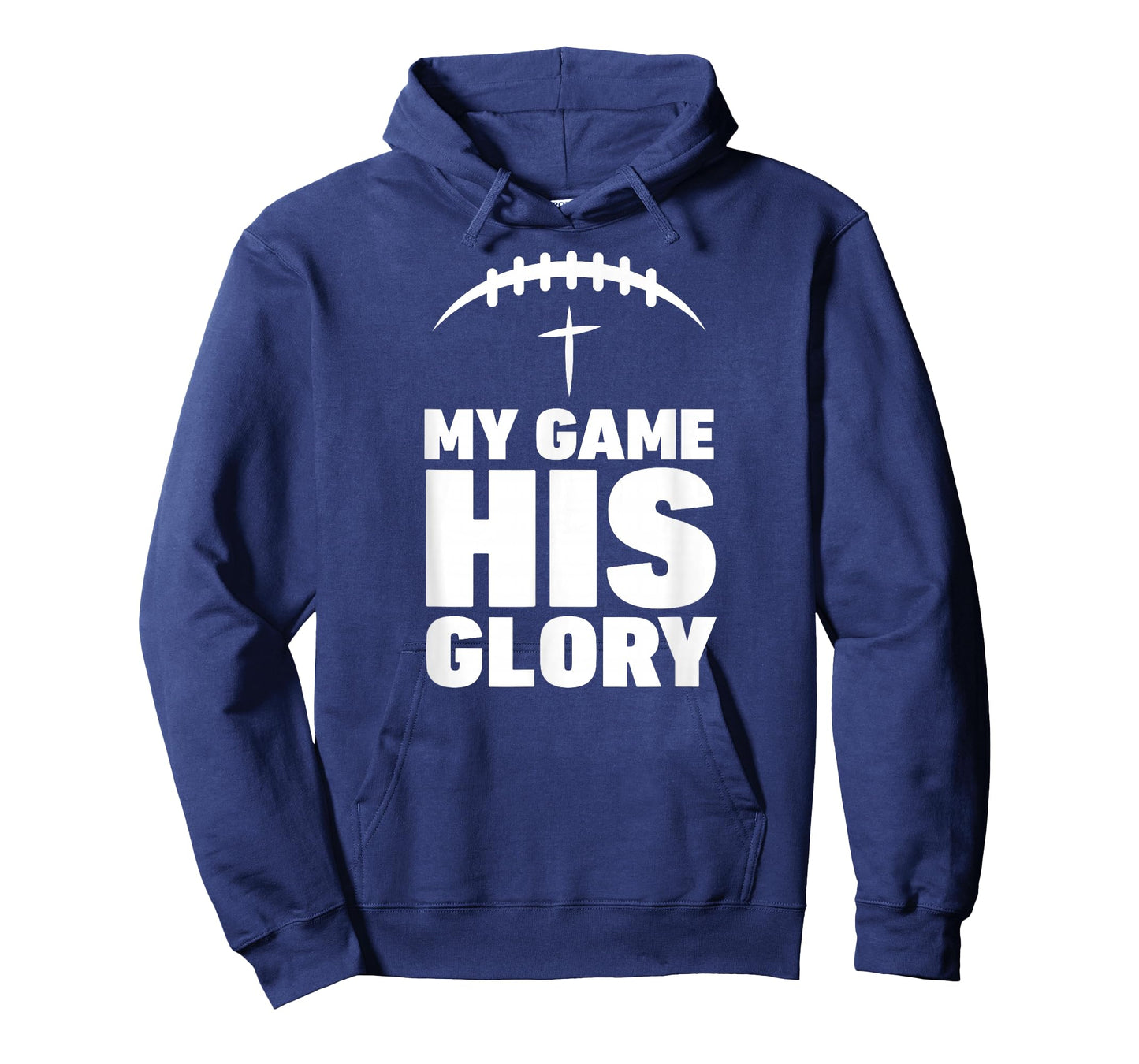 My Game his Glory Football Christian Jesus Shirt Winner Men T-Shirt