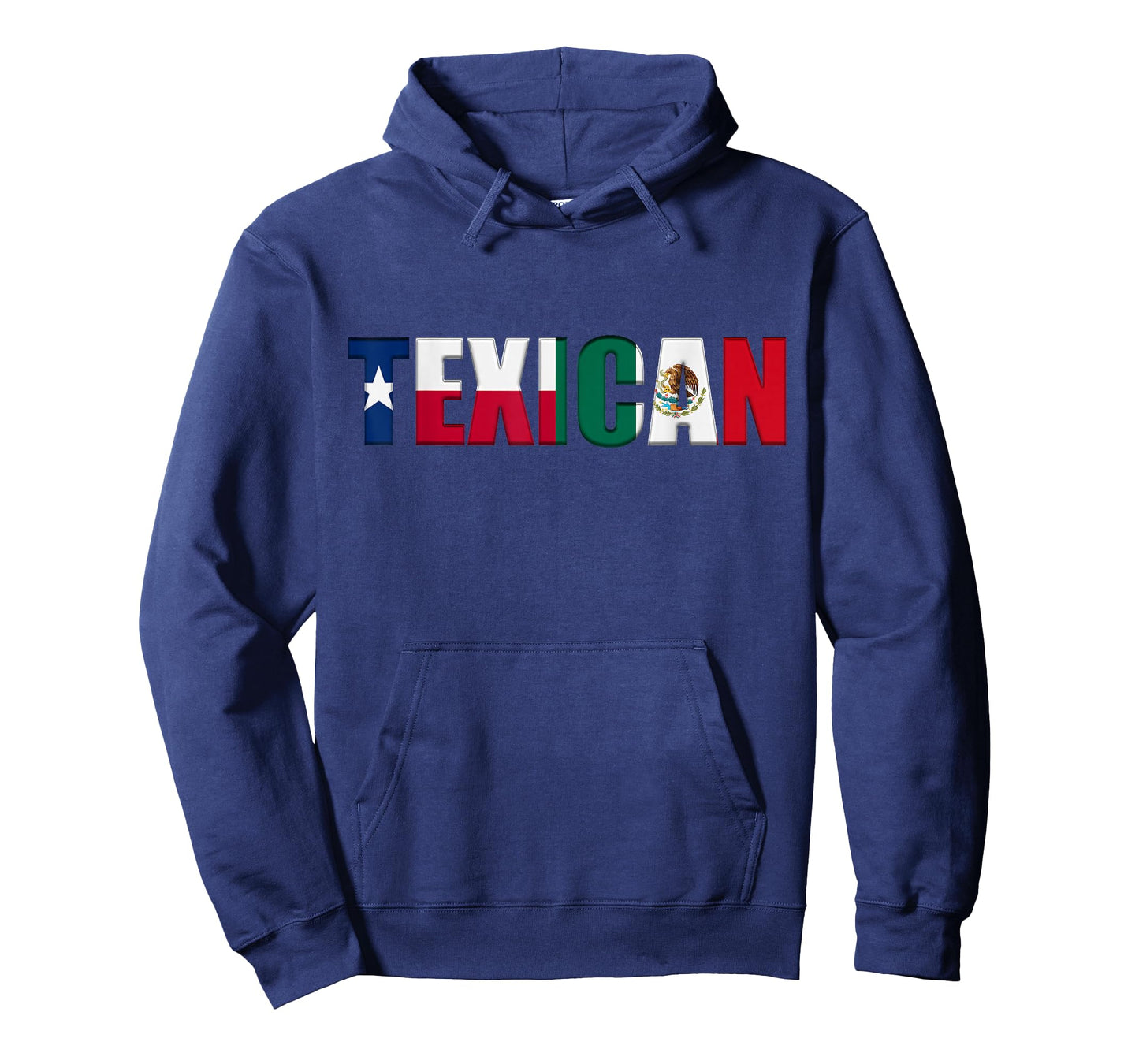 Texican Flag Texas and Mexico Flag Letters T-Shirt