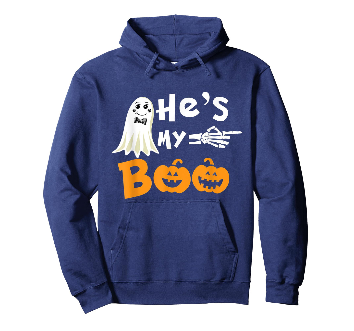 He's My Boo Matching Halloween Costumes For Couples T-Shirt