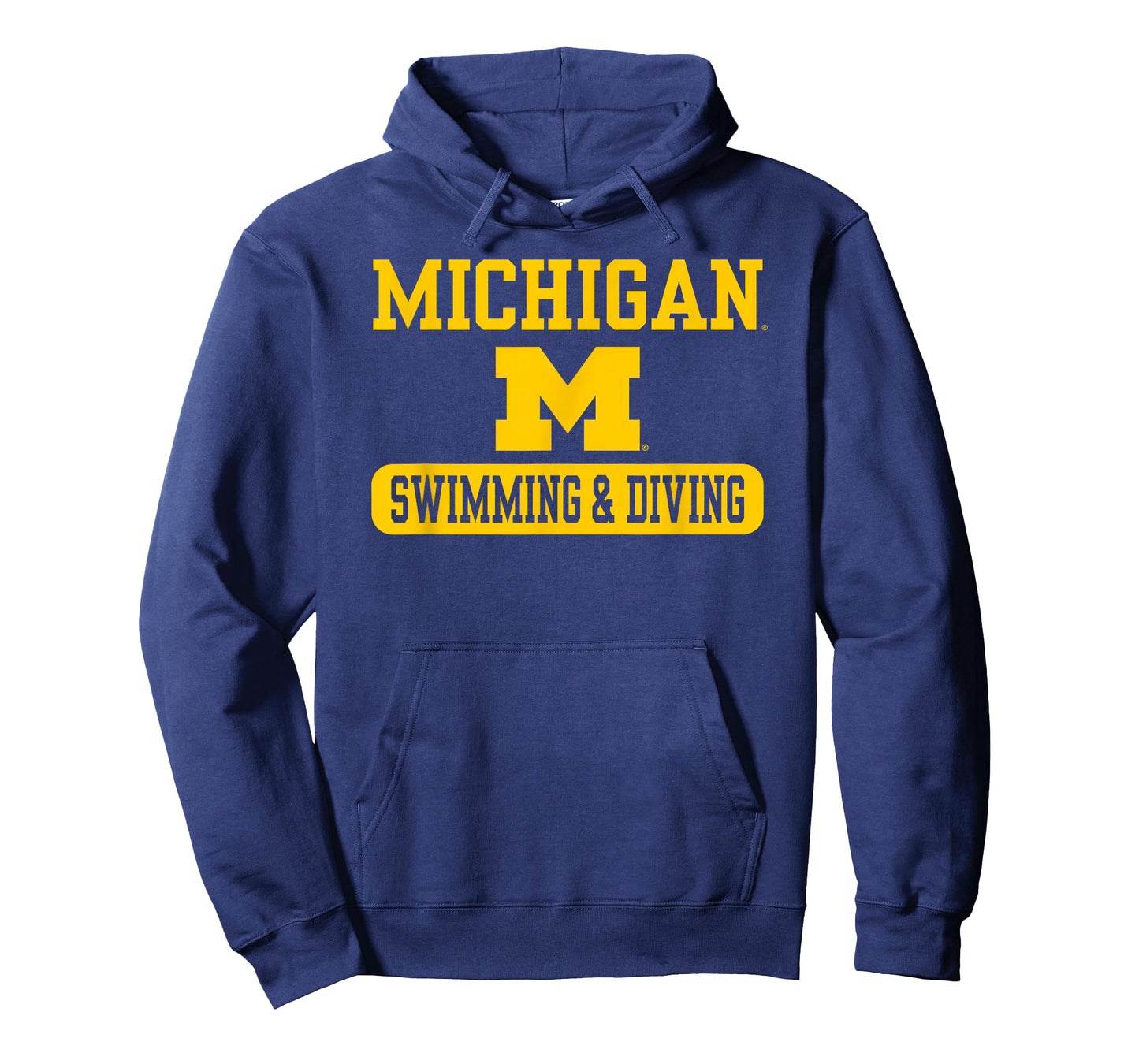 Michigan Wolverines Swimming & Diving Navy T-Shirt