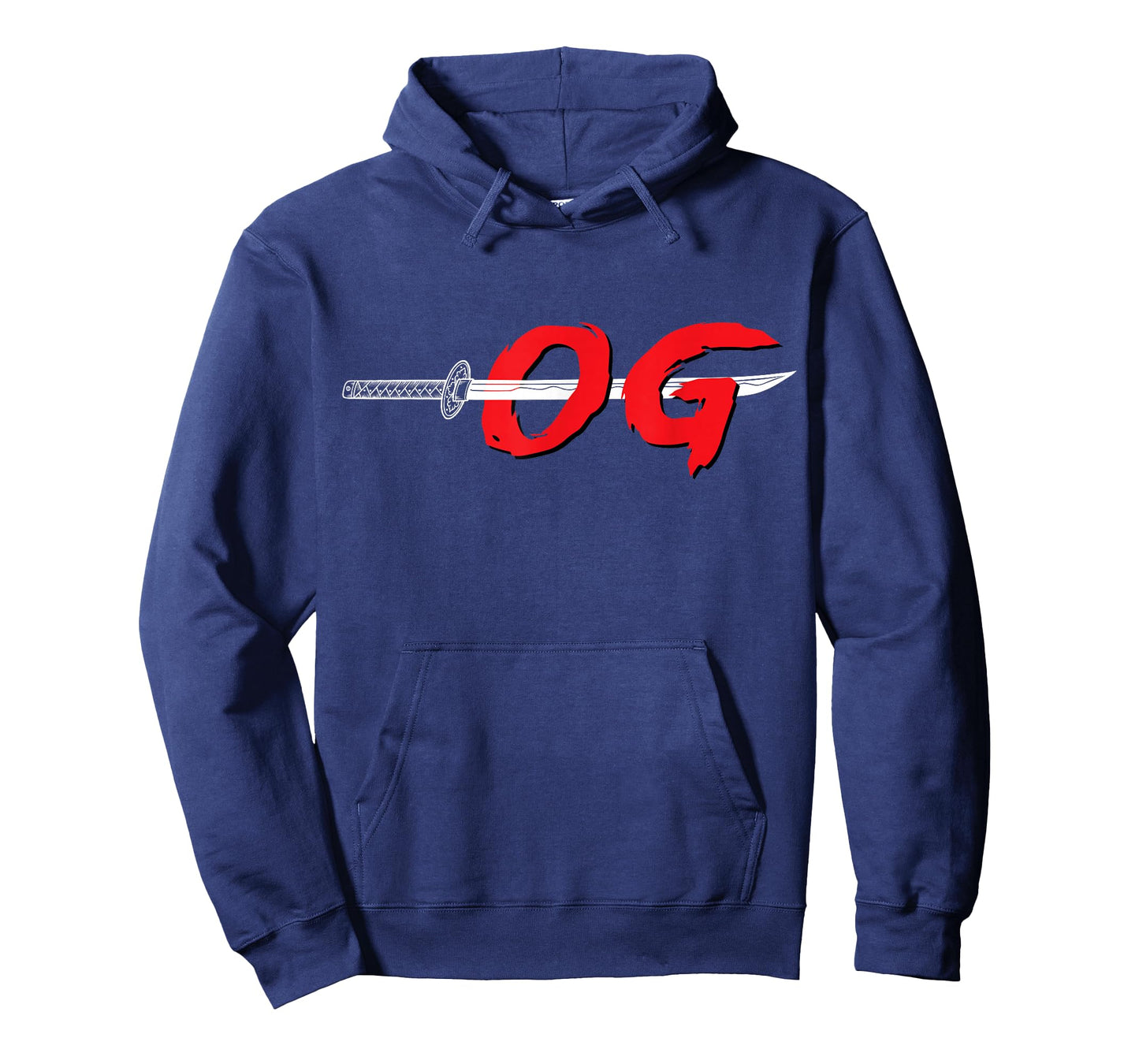OG Sword Graphic | Bold Red Brush Style Design T-Shirt