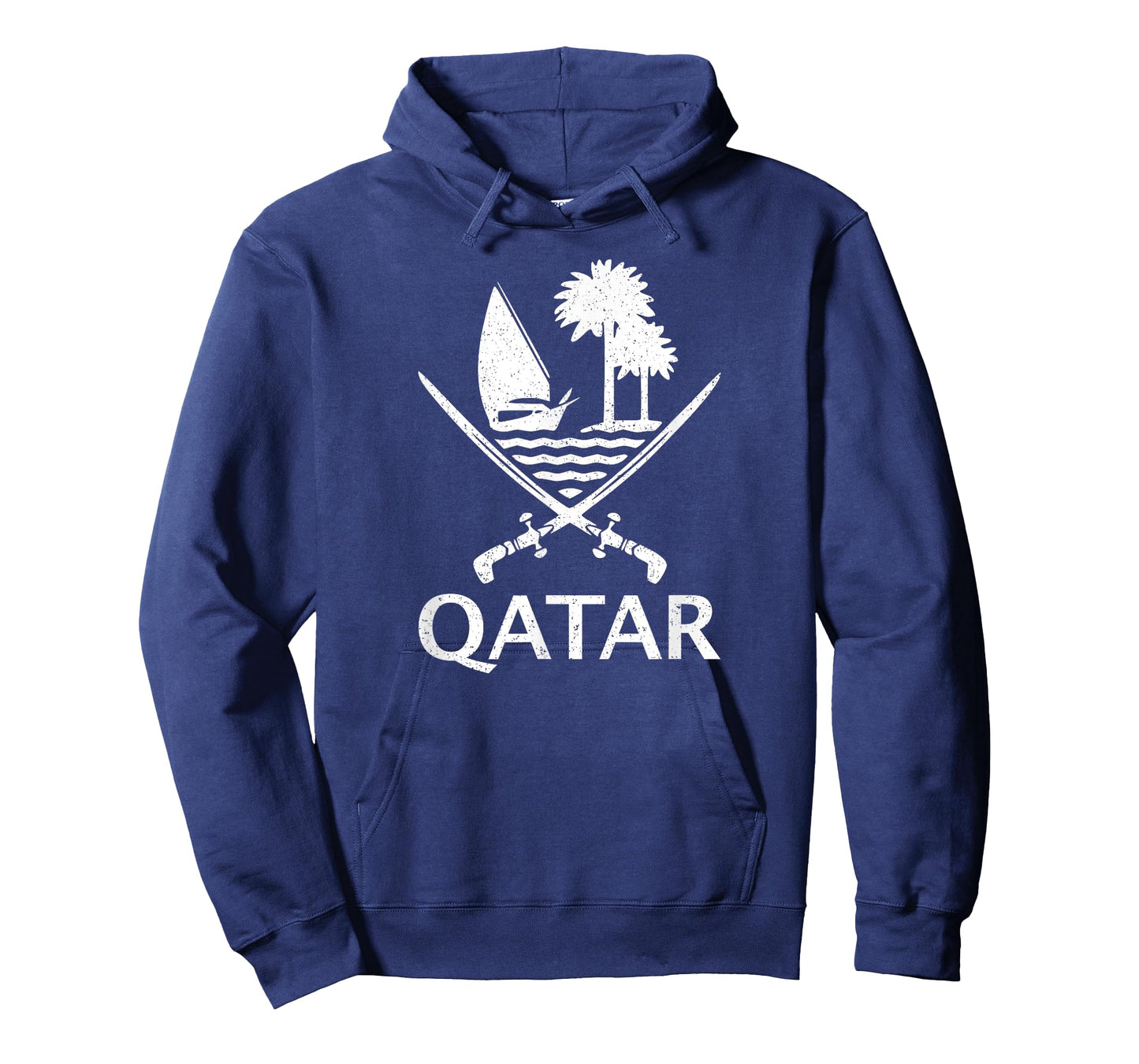 QATAR FLAG QATARI EMBLEM ARMS T-Shirt