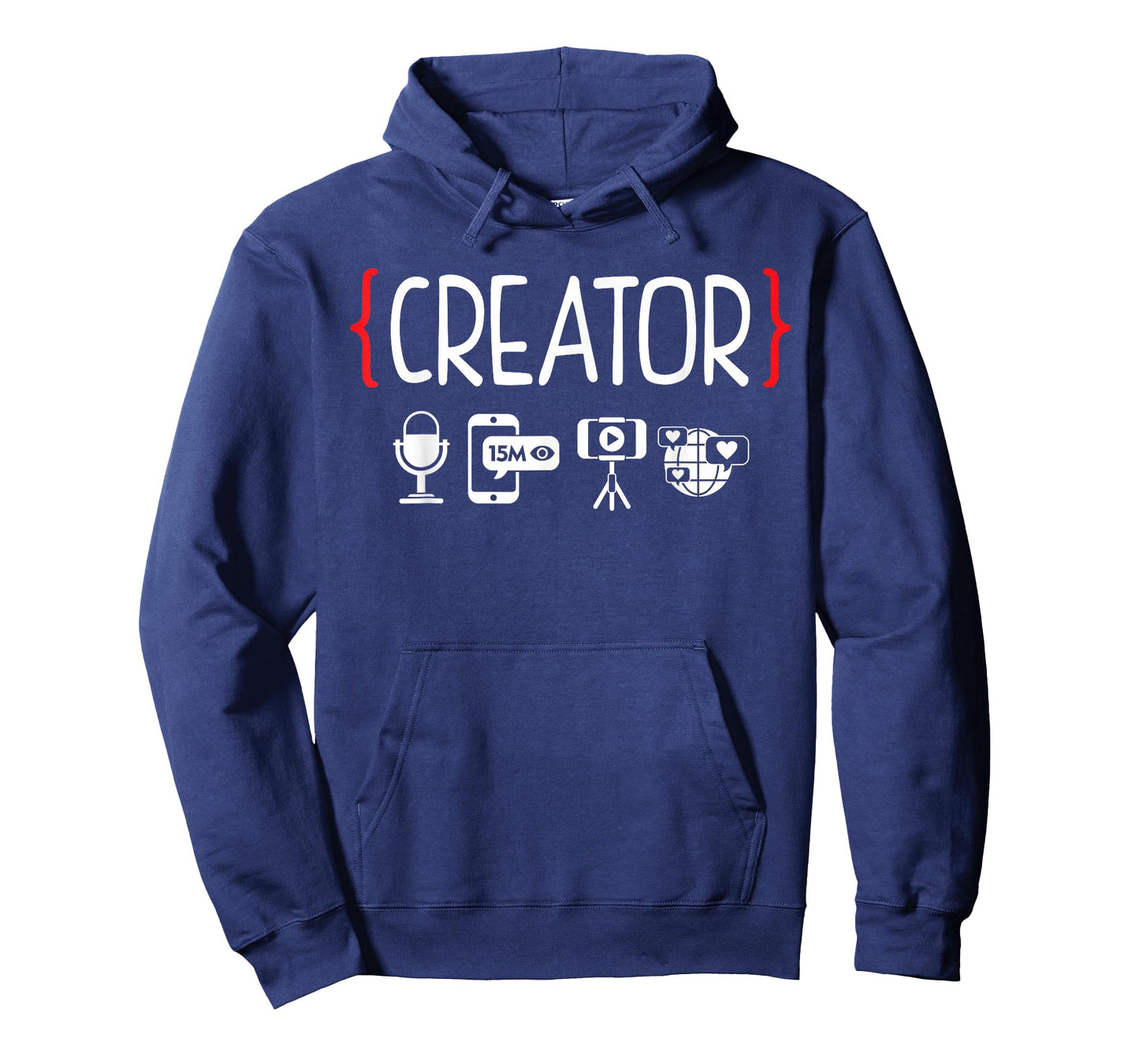 Content Creator blogger vlogger influencer Creator Podcast T-Shirt