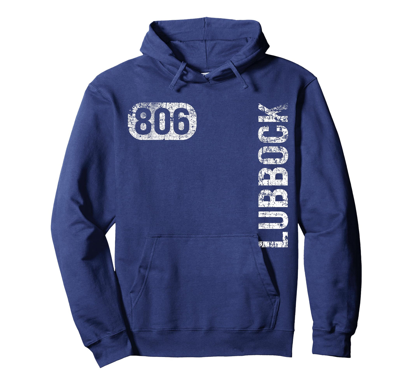 Lubbock Texas 806 Area Code Vintage Retro T-Shirt