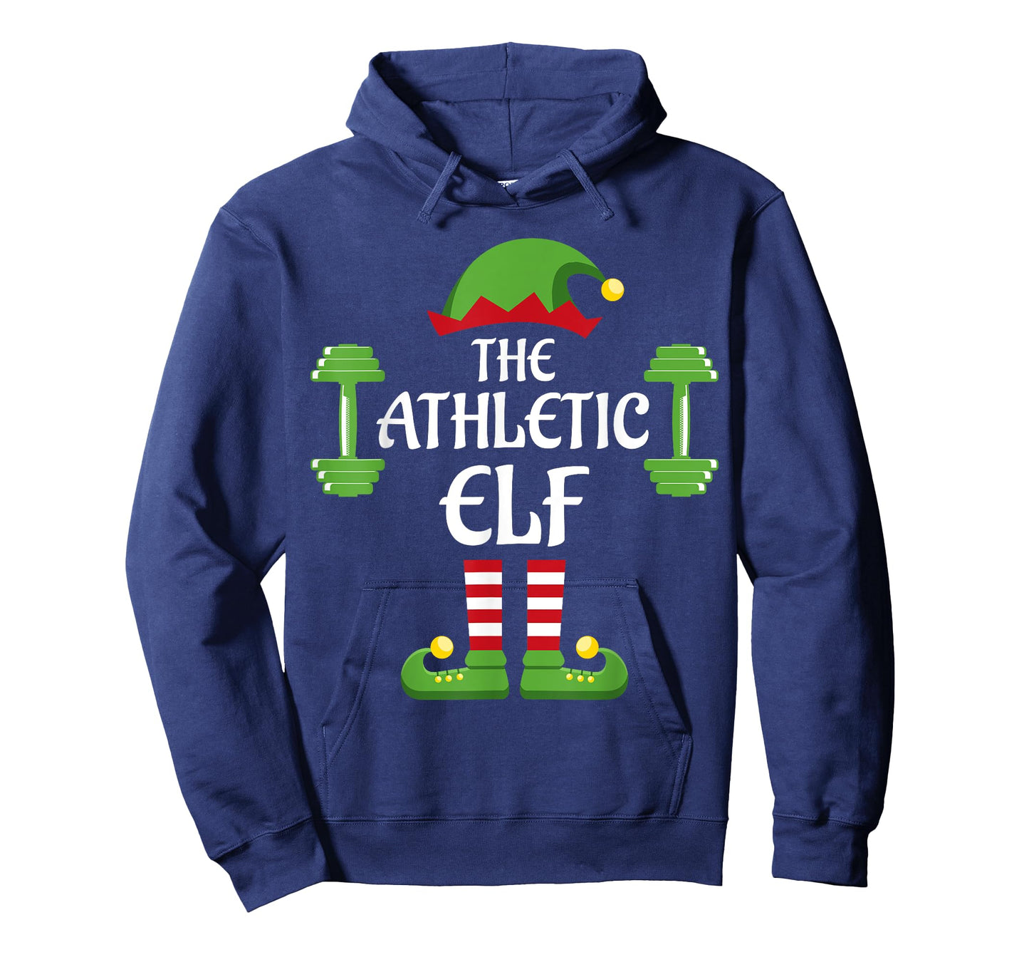 Athletic Elf Family Matching Group Christmas Sporty T-Shirt