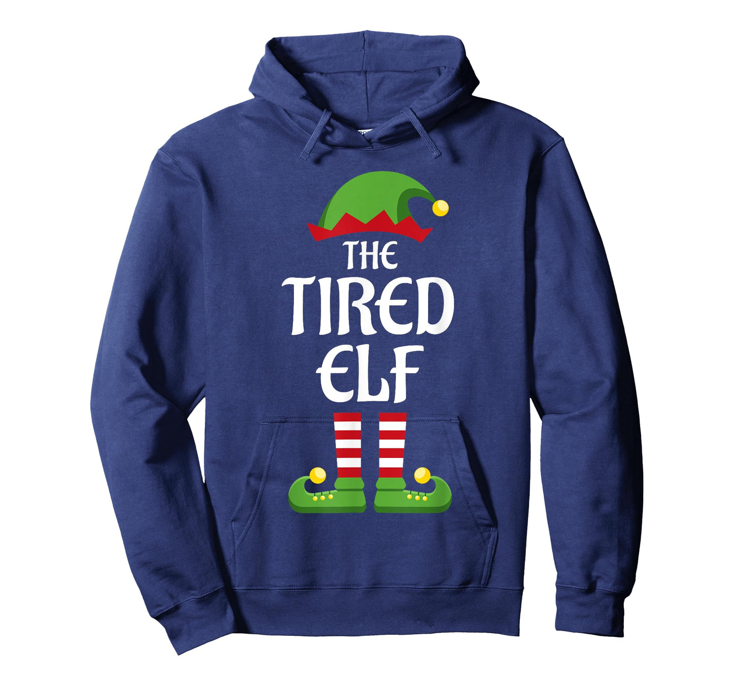 Tired Elf Family Matching Group Christmas T-Shirt