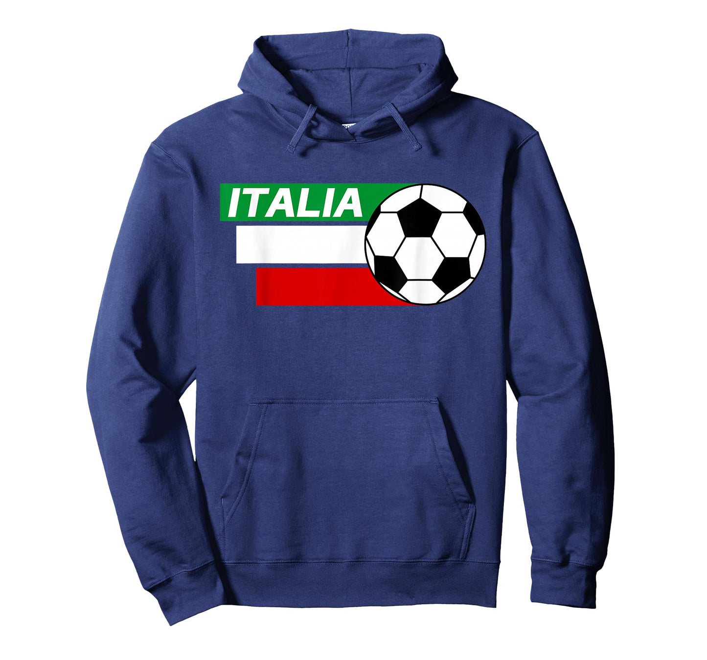 Italy Soccer shirt. Italian flag colors soccer T-Shirt