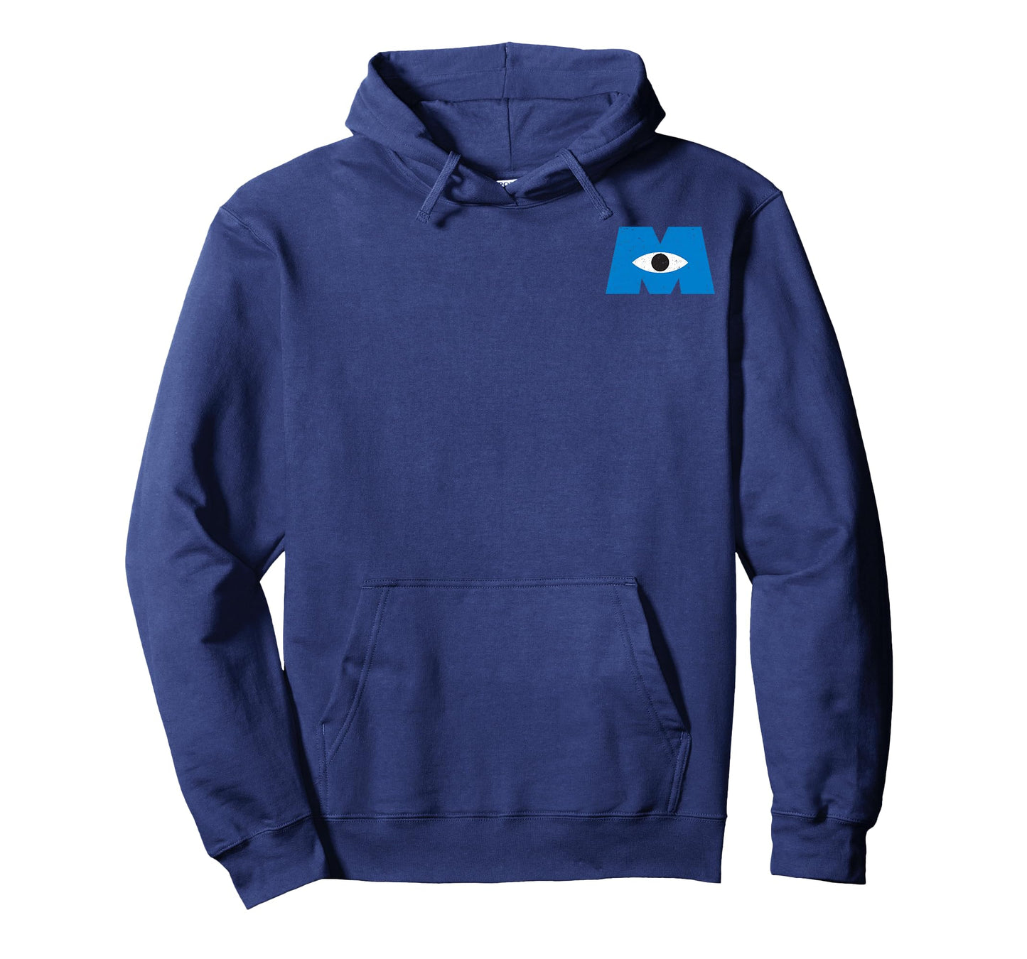 Disney Pixar Monsters, Inc. Classic Iconic Retro Pocket Logo T-Shirt