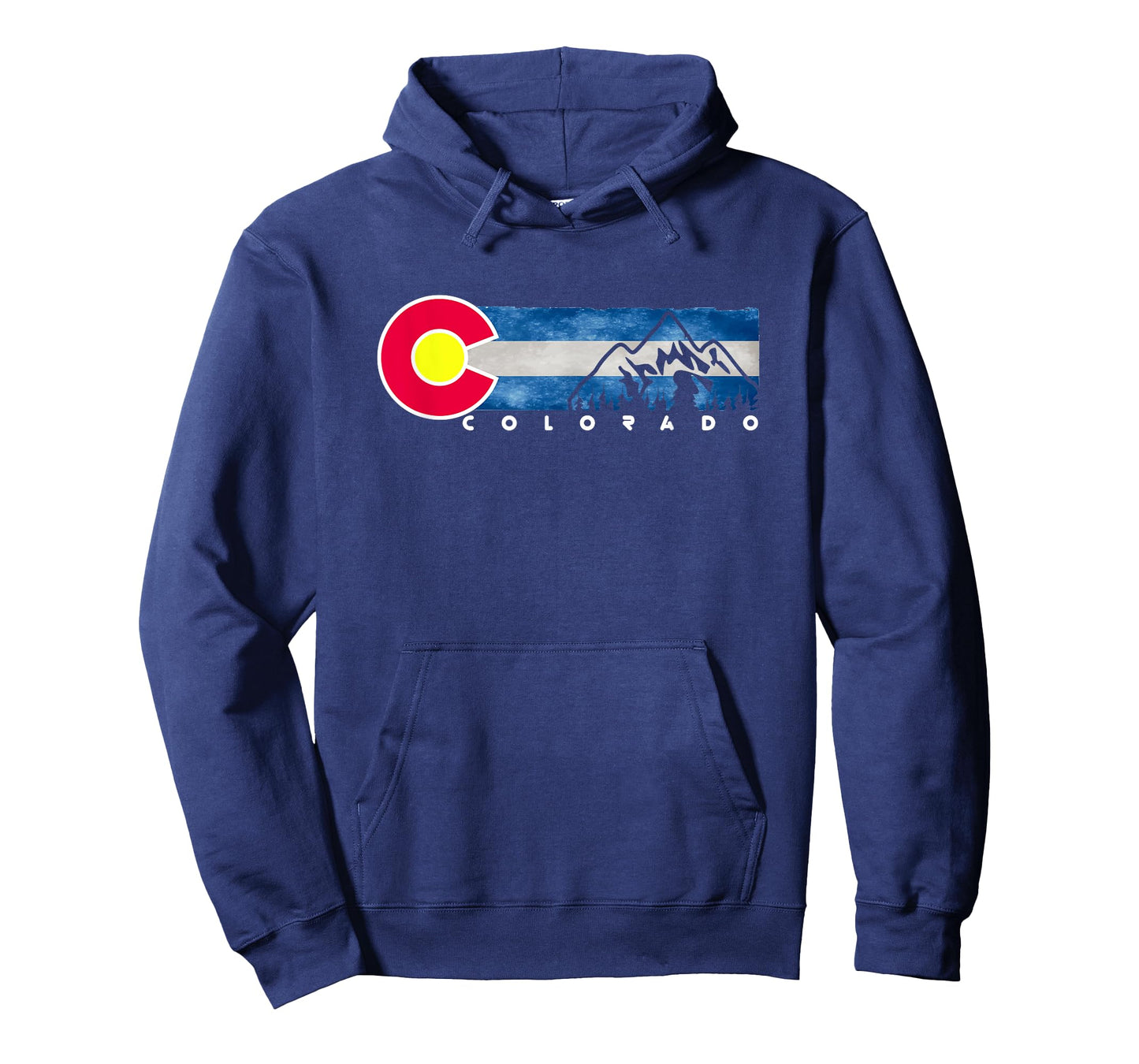 Rocky mountain State of Colorado Flag T-shirt