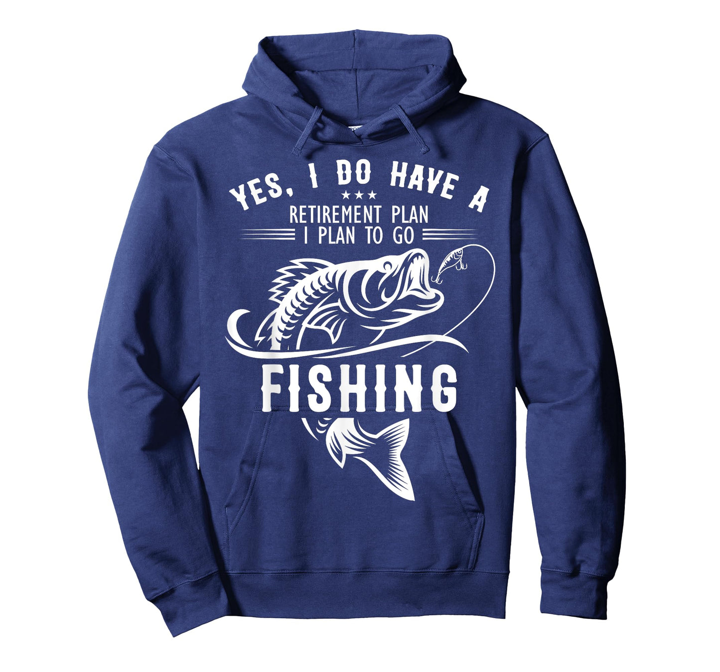 Yes I Do have A Retirement Plan Fishing Funny Fisherman T-Shirt