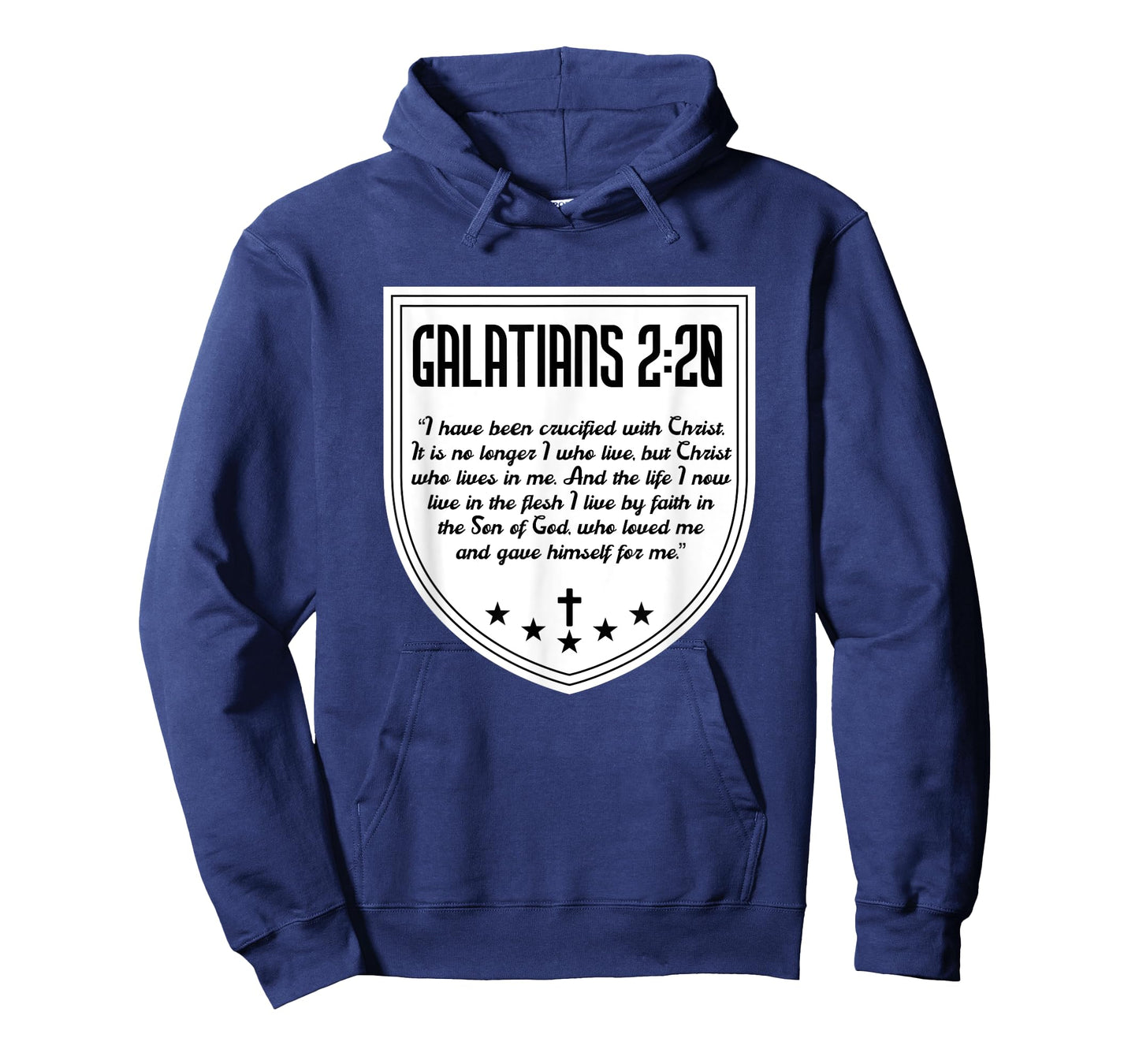 Galatians 2:20 Saint Paul Bible Verse Jesus Christ Christian T-Shirt
