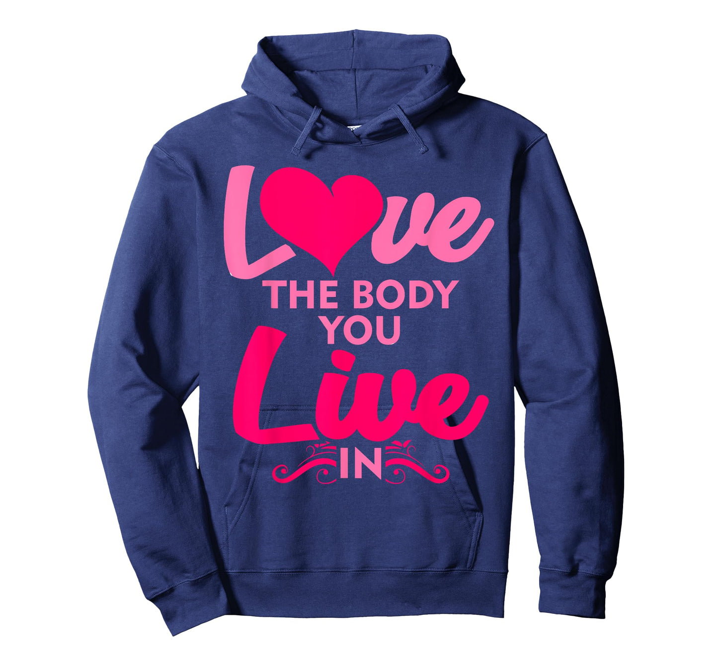 Fitness Instructor Shirt Love The Body You Live In T-Shirt