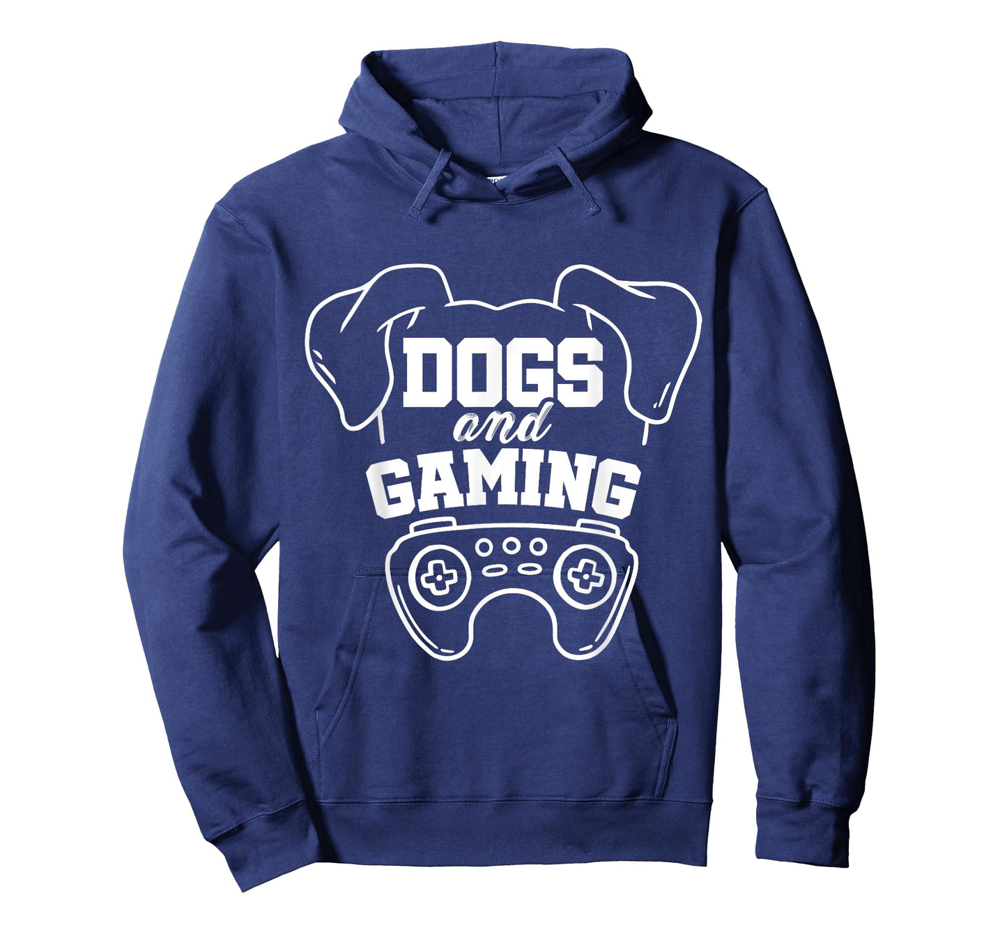 Dogs And Gaming Gamer Video Game Player Games Nerd Geek T-Shirt