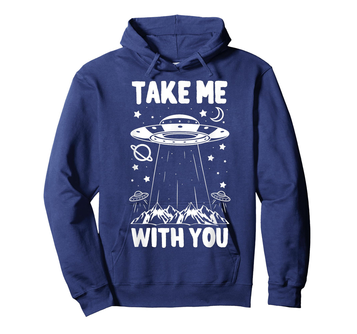 Take Me With You Spaceship UFO Space Planets Gift Idea T-Shirt