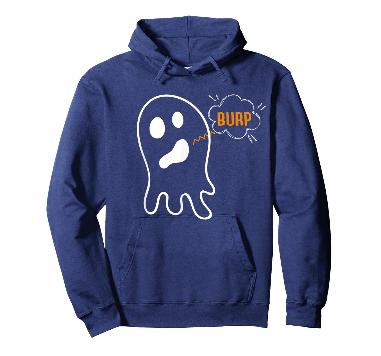 Burping Ghost Belch Burp Funny Halloween T-Shirt