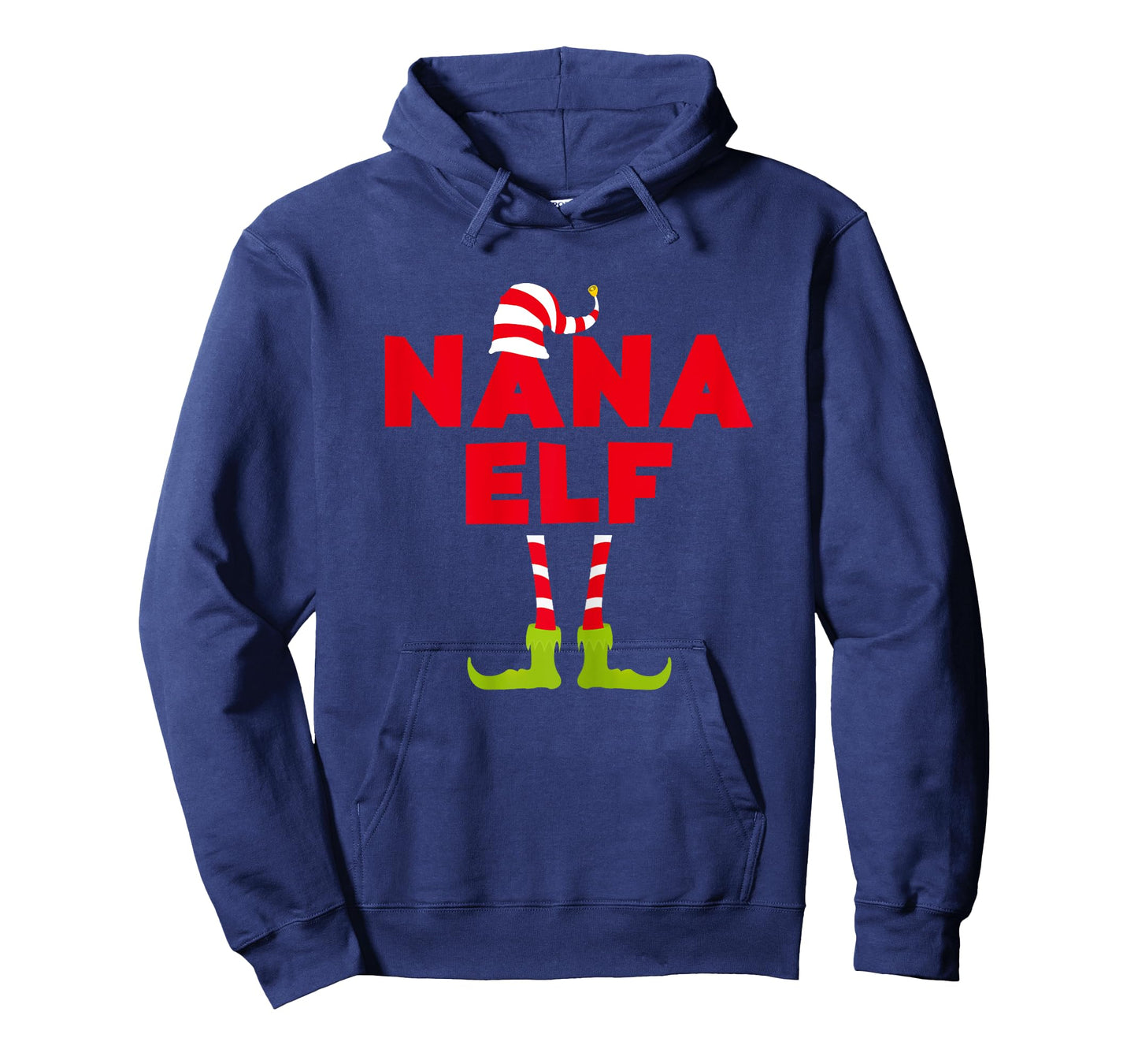 Nana Elf T-Shirt Matching Christmas Elf Shirt T-Shirt