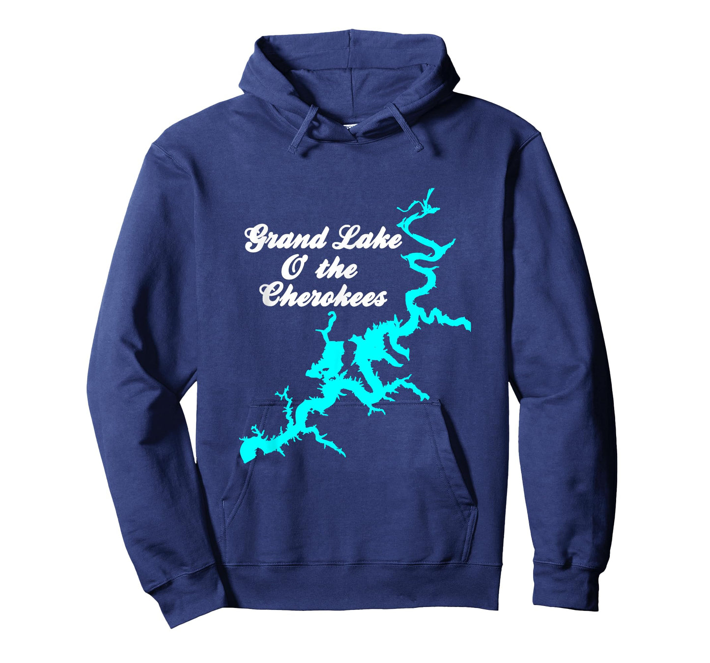 Minimalist Grand Lake of the Cherokees - Oklahoma T-Shirt