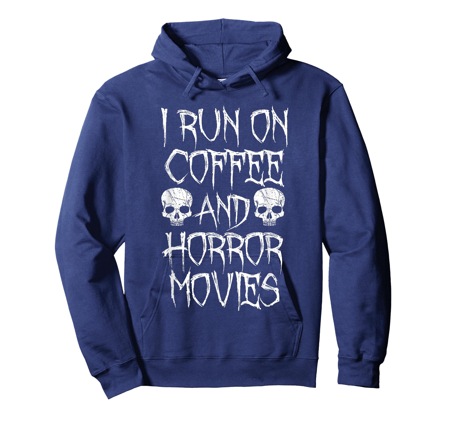 I Run on Coffee And Horror Movies Shirt - Horror Fan T-shirt T-Shirt