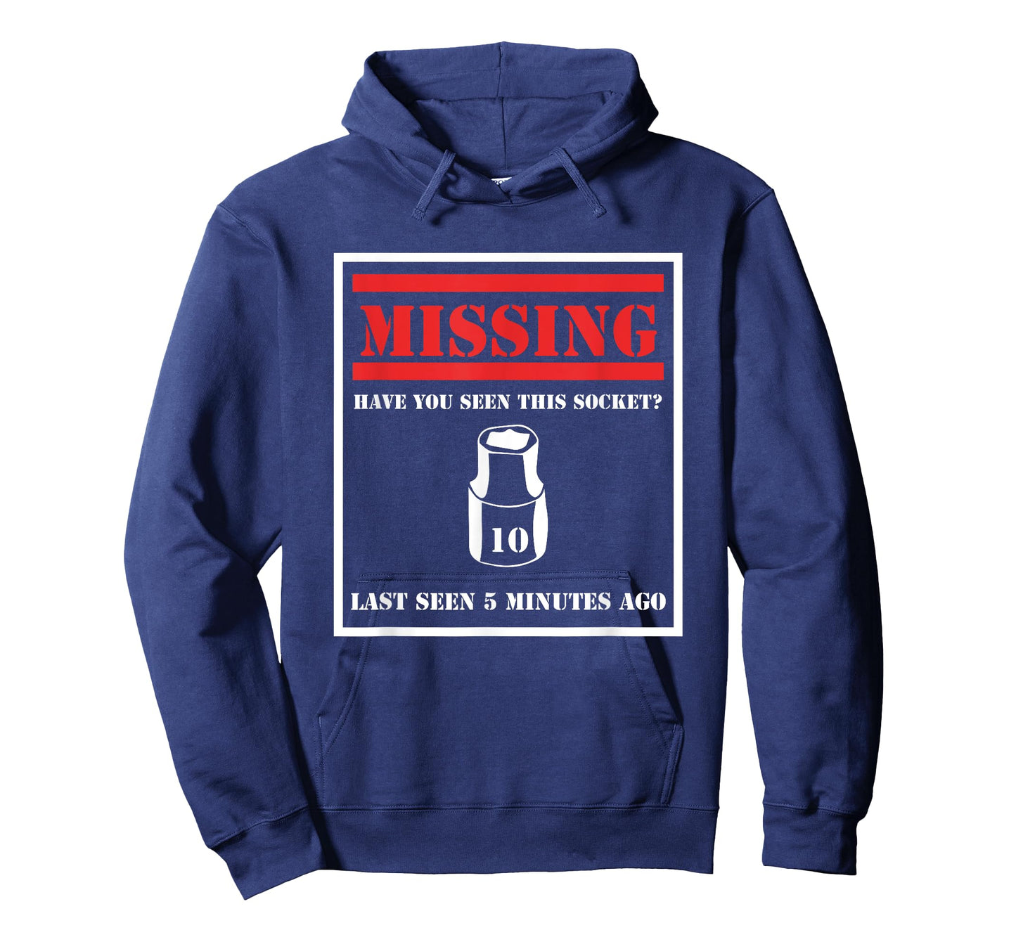 Missing 10mm Socket Funny Mechanic T-Shirt