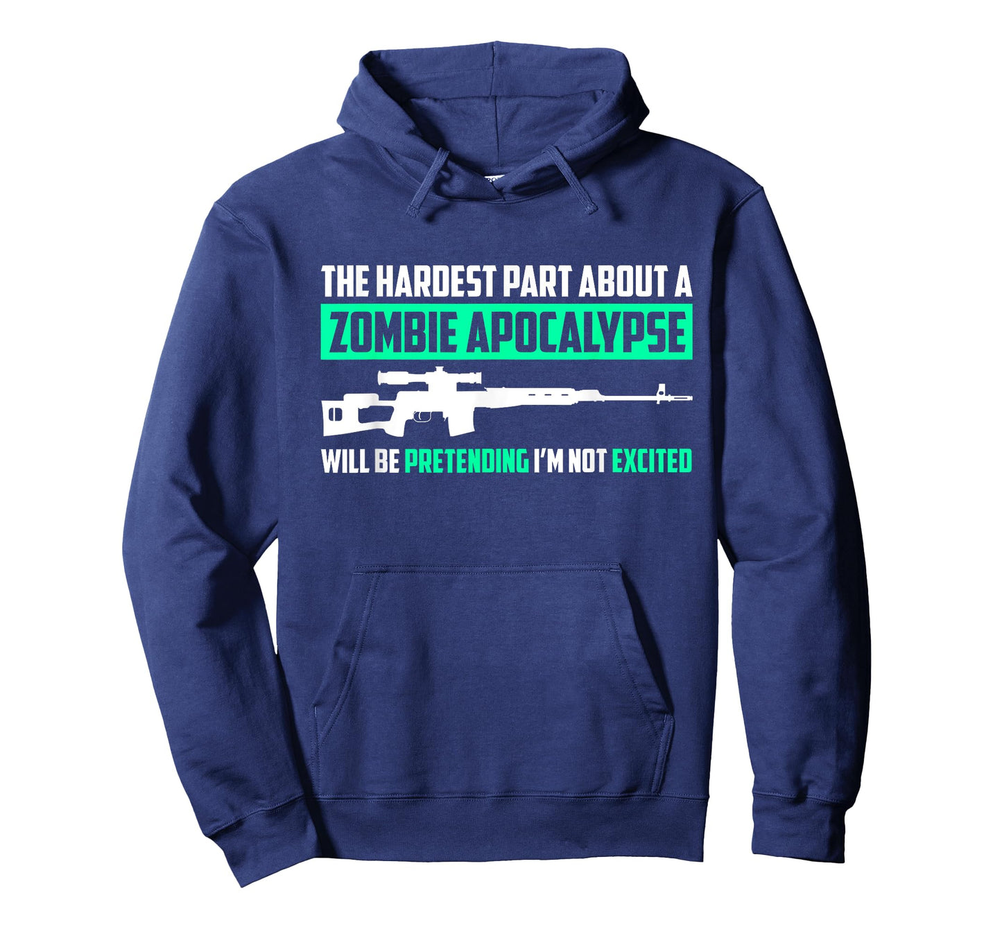 The Hardest Part About a Zombie Apocalypse Funny Tshirt T-Shirt