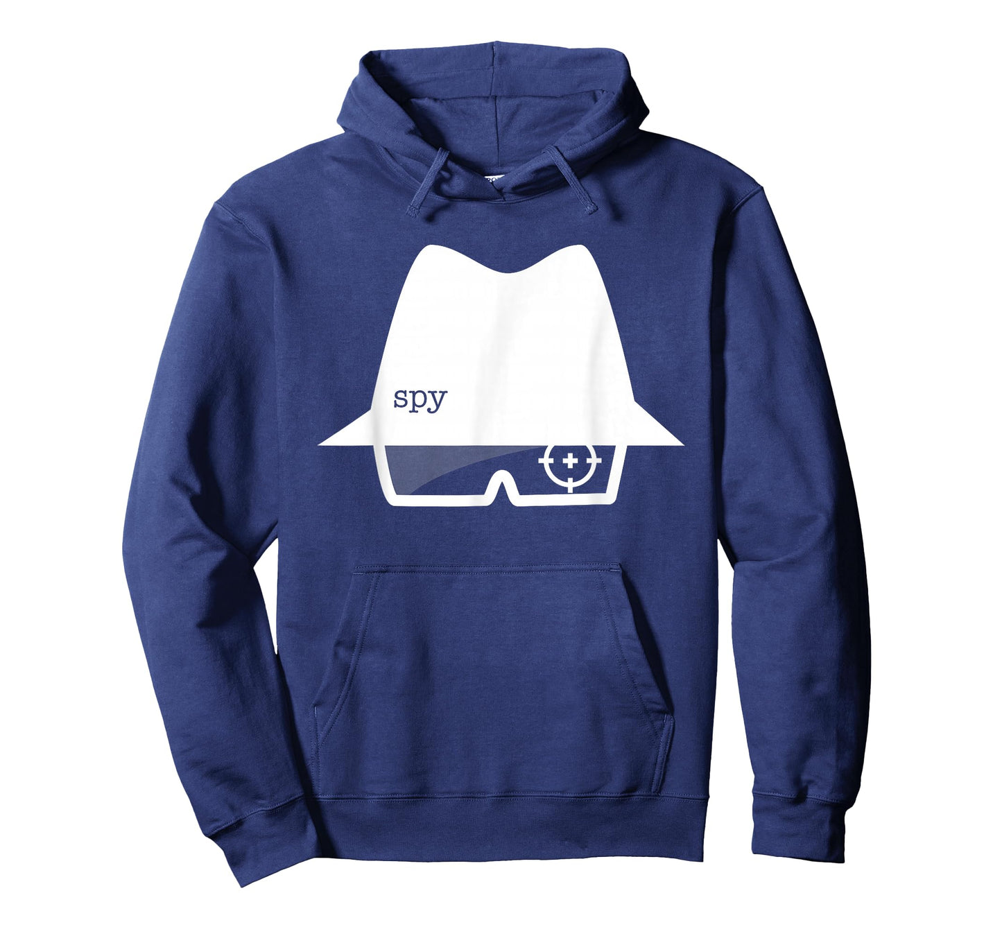 Spy Hat and Glasses Graphic T-Shirt