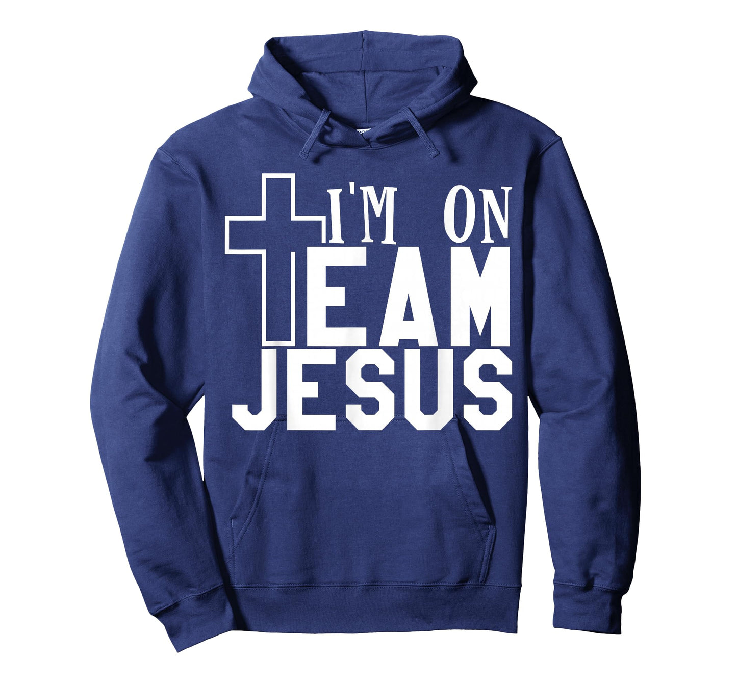 I'm On Team Jesus Christian Party T-Shirt, Men's 3X-Large, Black, Short Sleeve, Crew Neck, Classic Fit, 100% Cotton