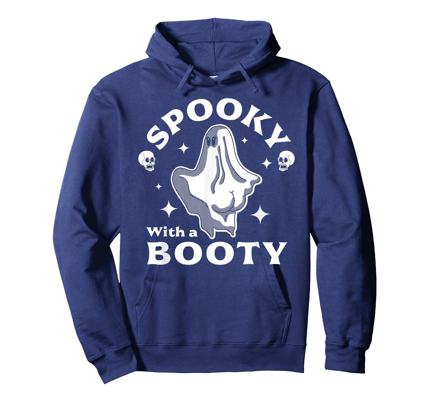 Spooky with a Booty Funny Halloween Ghost & Skulls T-Shirt
