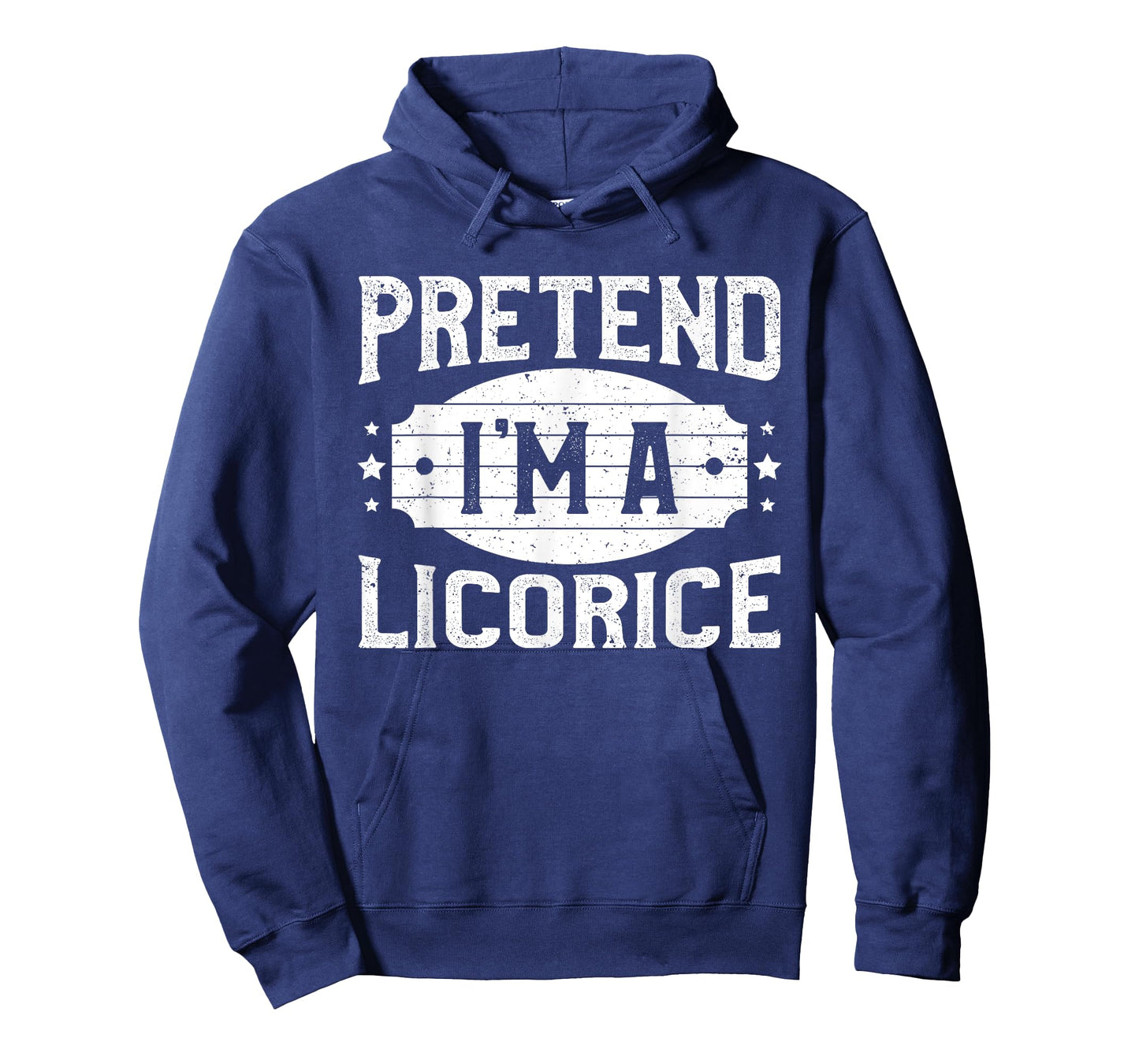Pretend I'm A Licorice Matching Costume Lazy Halloween Party T-Shirt