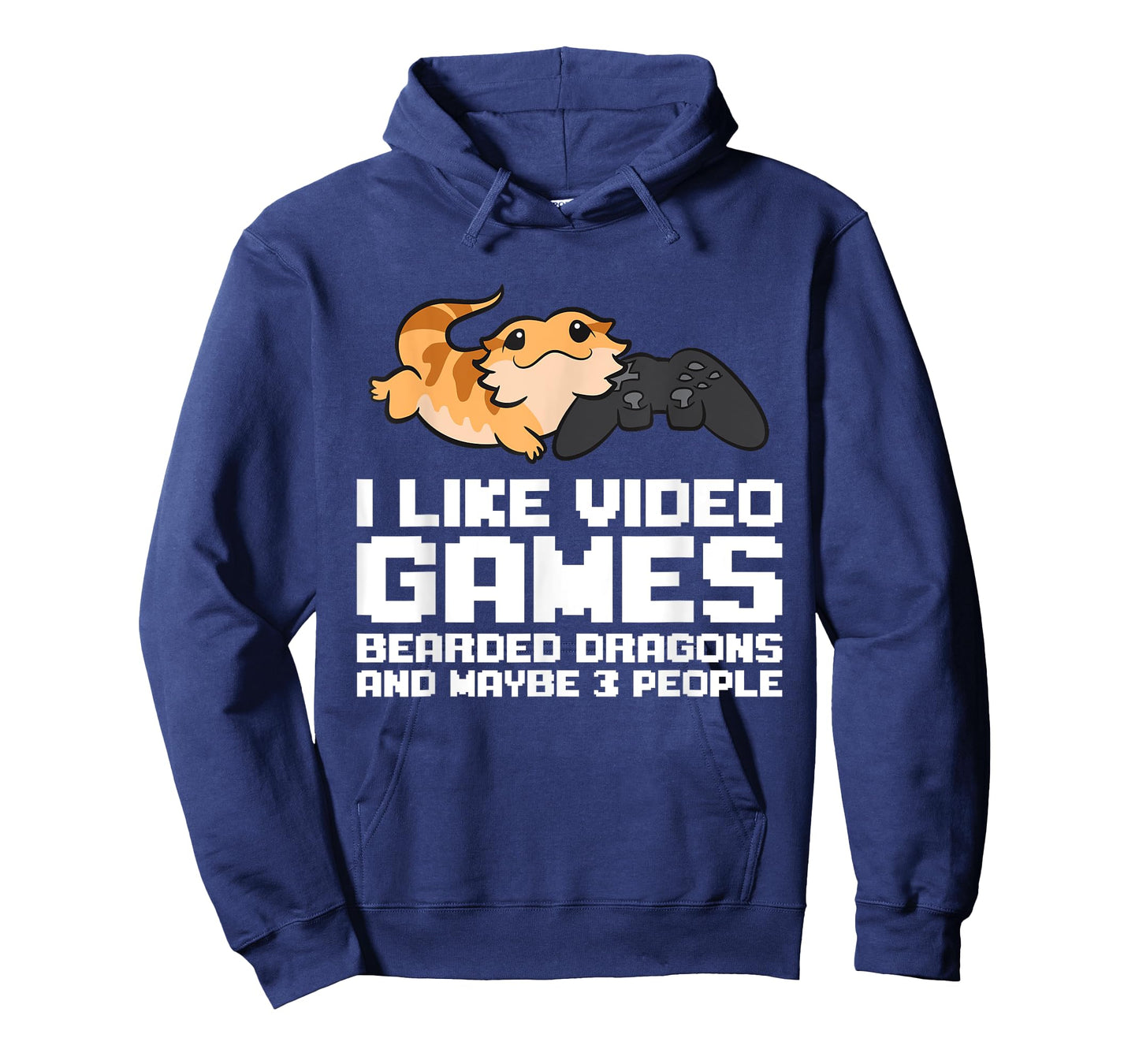 I Like Video Games Bearded Dragons And Maybe 3 People T-Shirt
