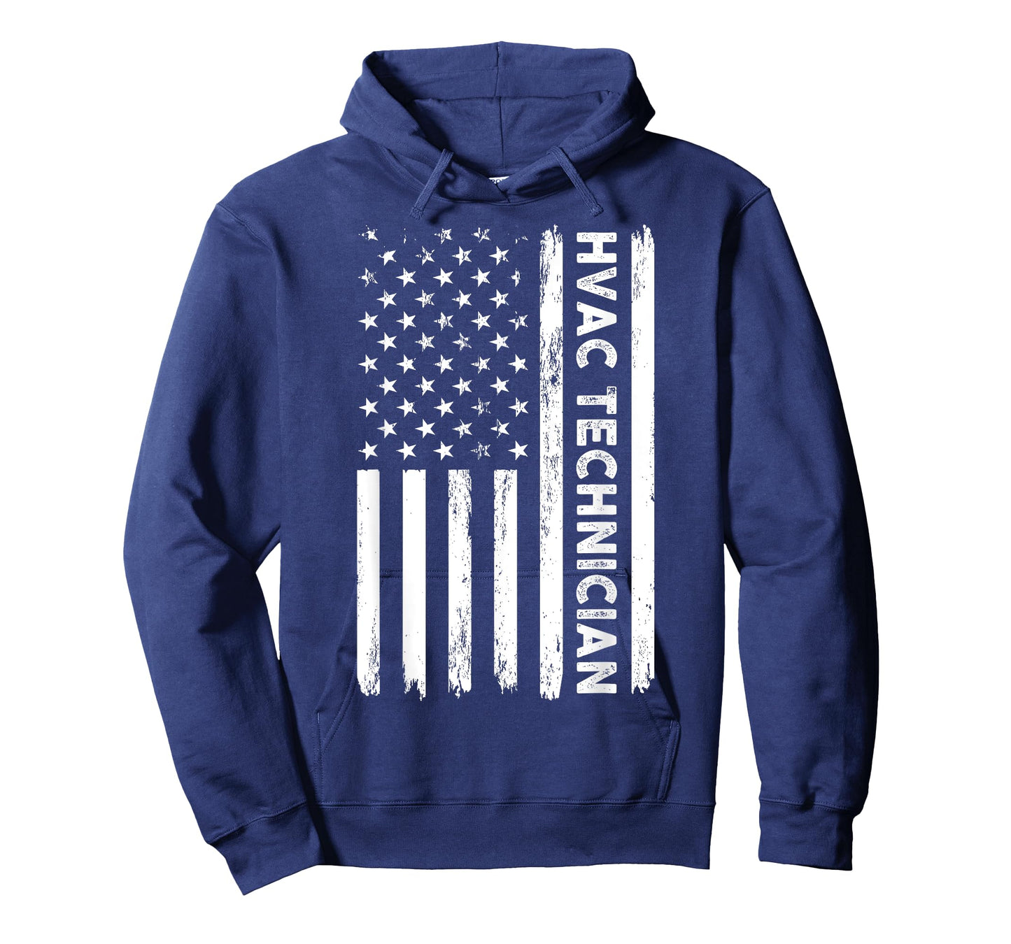 US HVAC Technician Gift For USA Repairman Men Fourth Of July T-Shirt