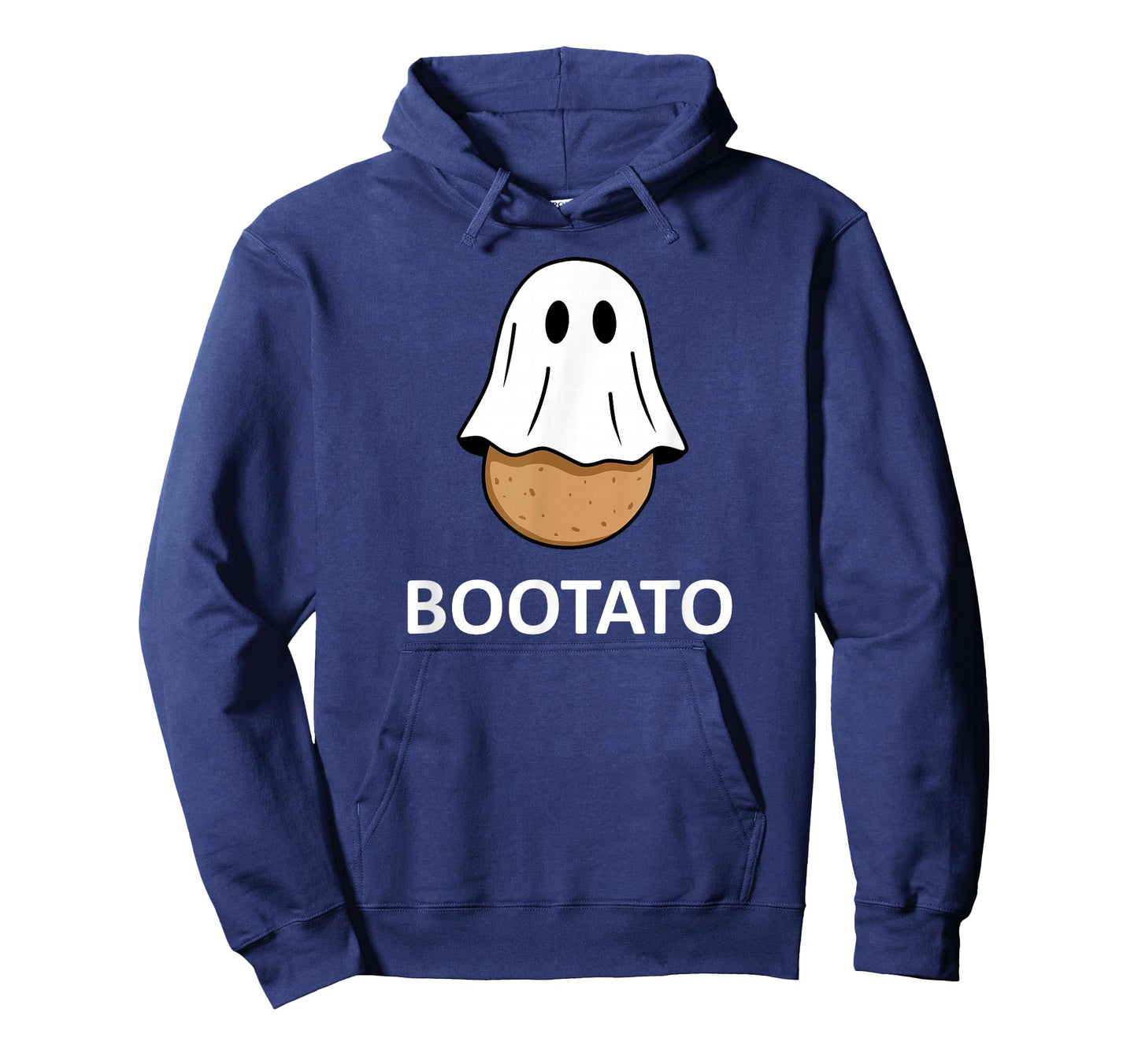 Bootato Cute Ghost Potato Halloween Costume Funny Pun T-Shirt