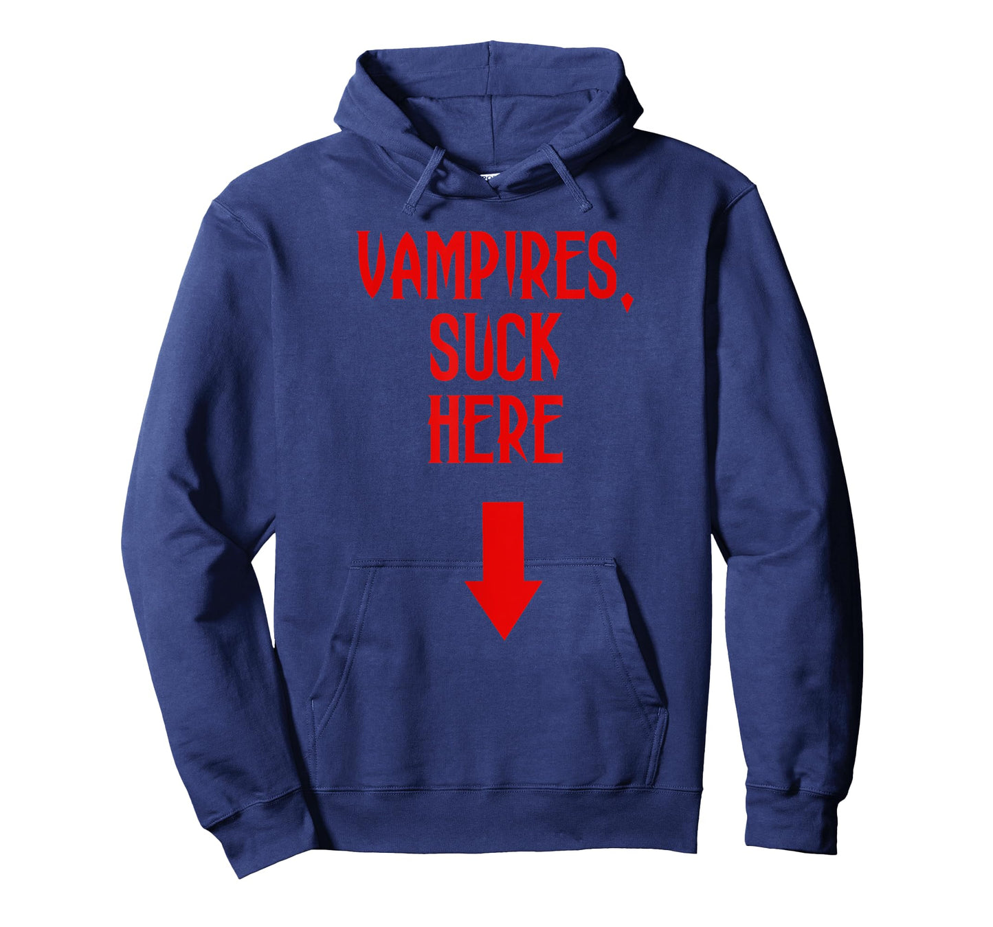 Vampires Suck Here | Funny Halloween Parody T-Shirt