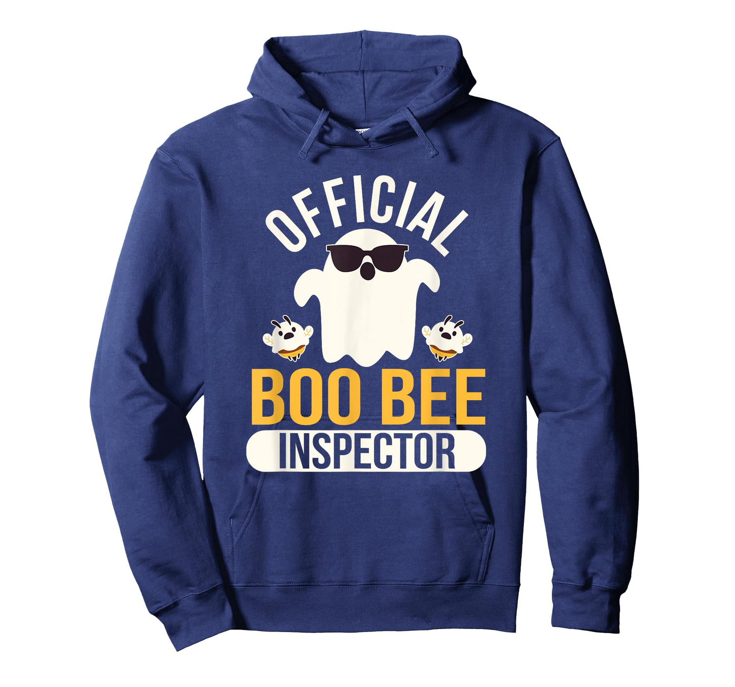 Official Boo Bee Inspector Halloween Humor Funny Ghost T-Shirt