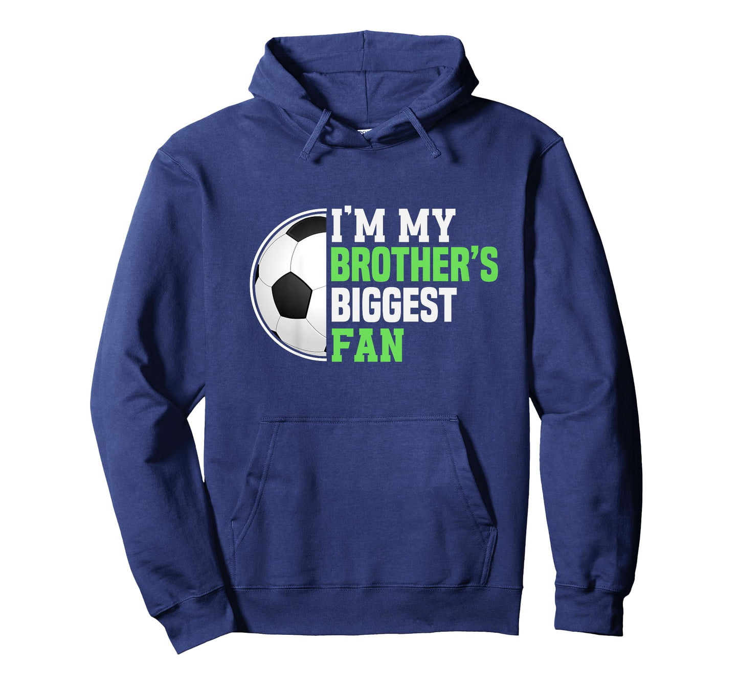 Soccer Sister I'm My Brother's Biggest Fan Soccer Game Day T-Shirt