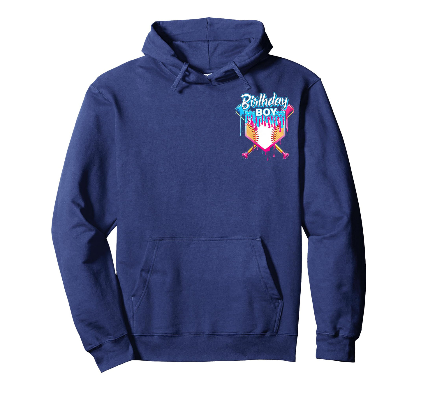 Baseball 10 Year Old Ice Cream Drip 10th Birthday Boy 10 T-Shirt