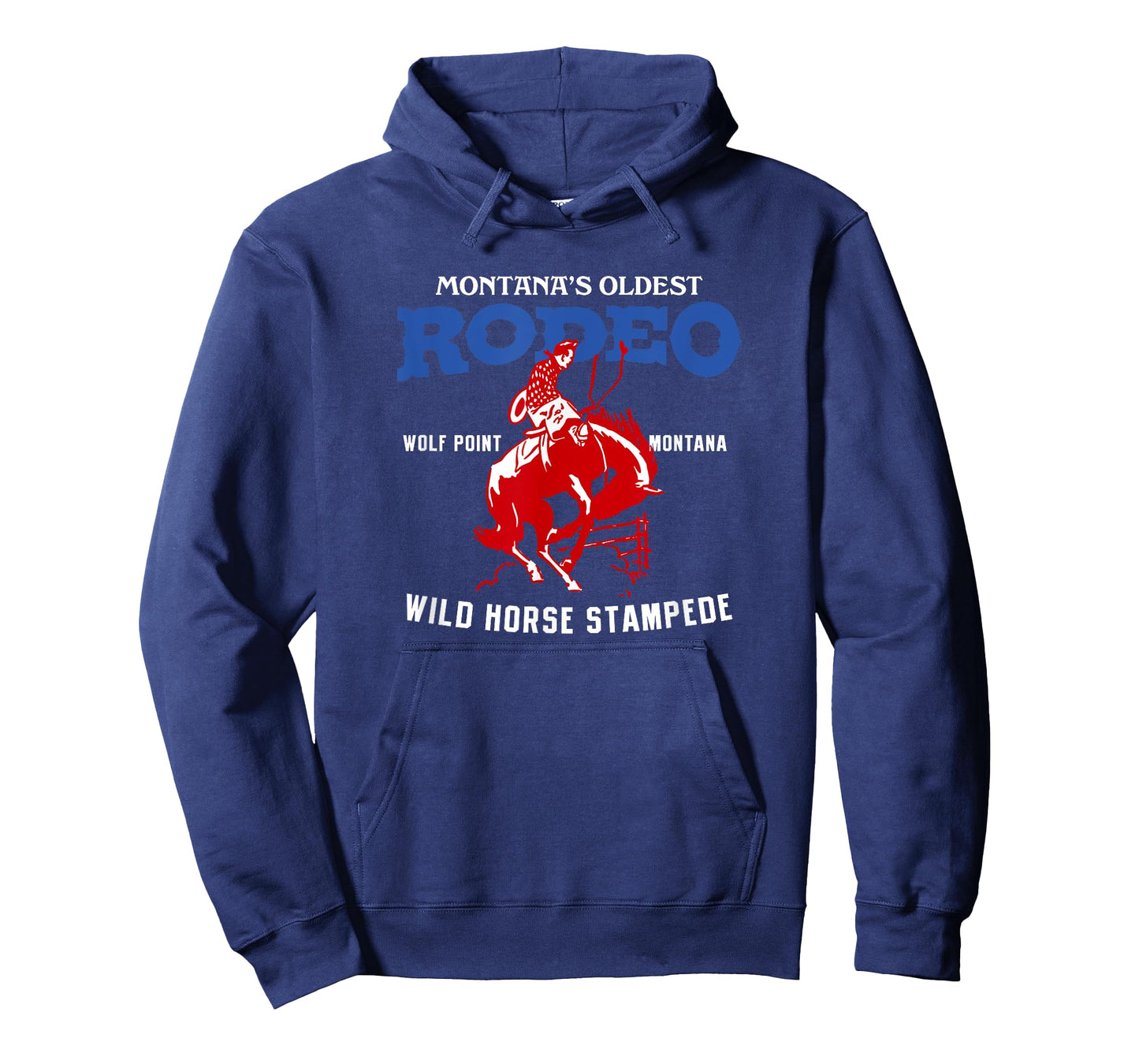 Wolf Point Montana Wild Horse Stampede Rodeo Vintage T-Shirt T-Shirt